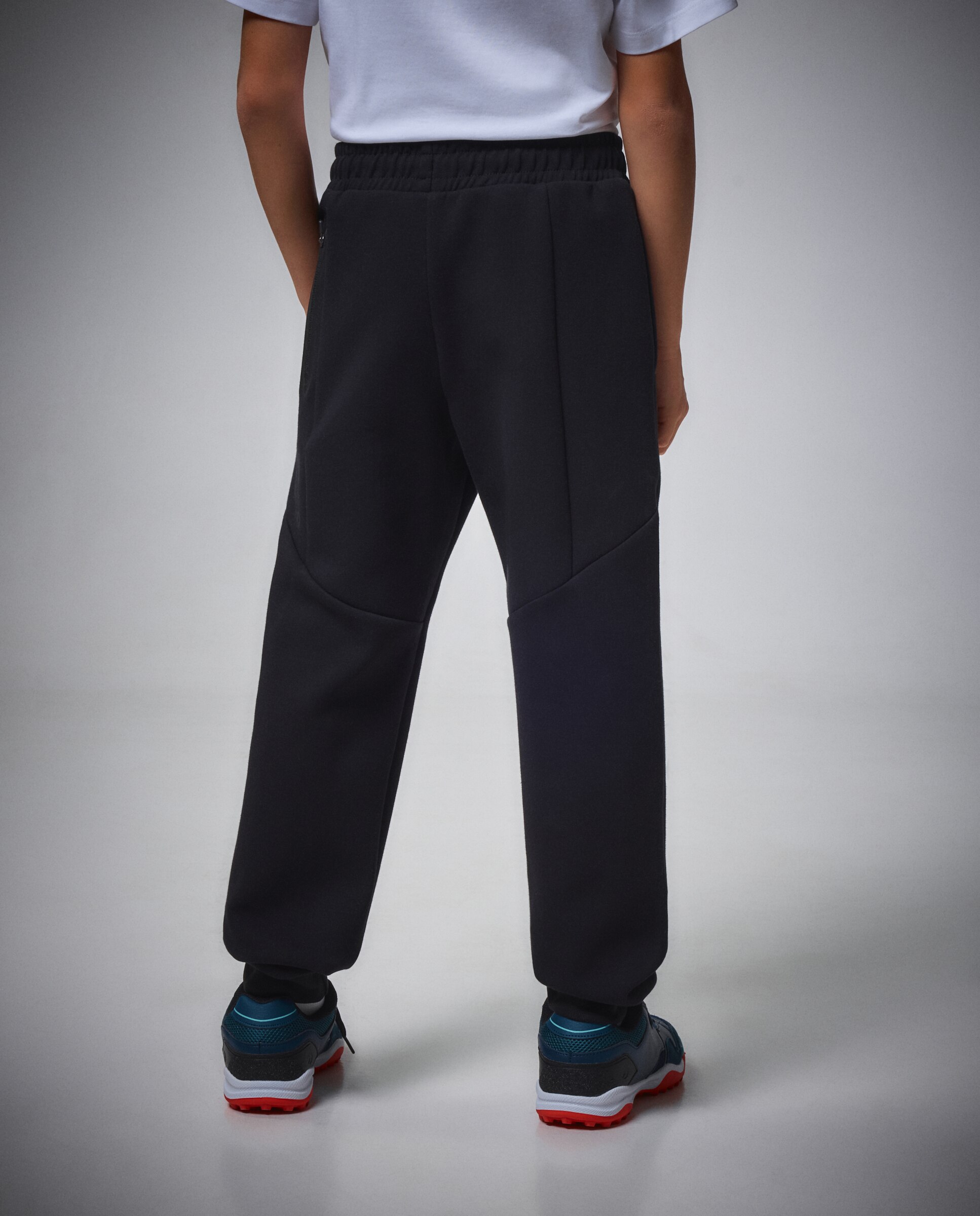 Imagen 3 de Pantalón largo con puño sportcasual de niño Boomerang - Negro Negro