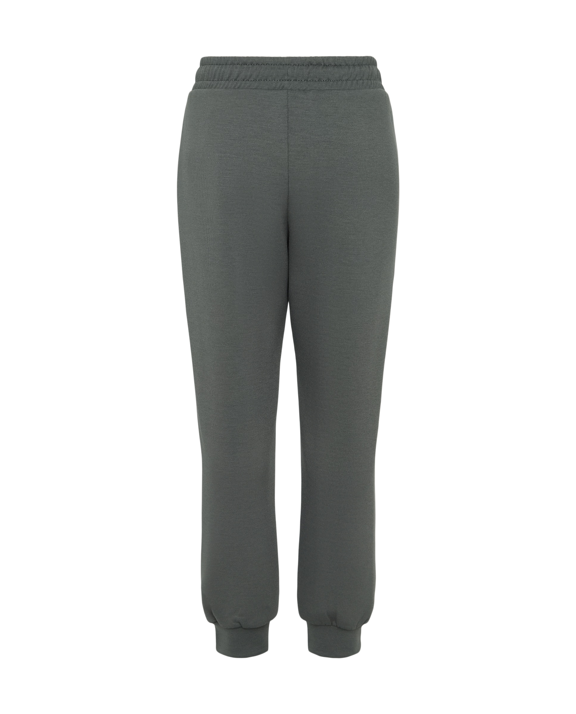 Pantalón con puño de viscosa de sportcasual de niño Boomerang - Verde Verde-5