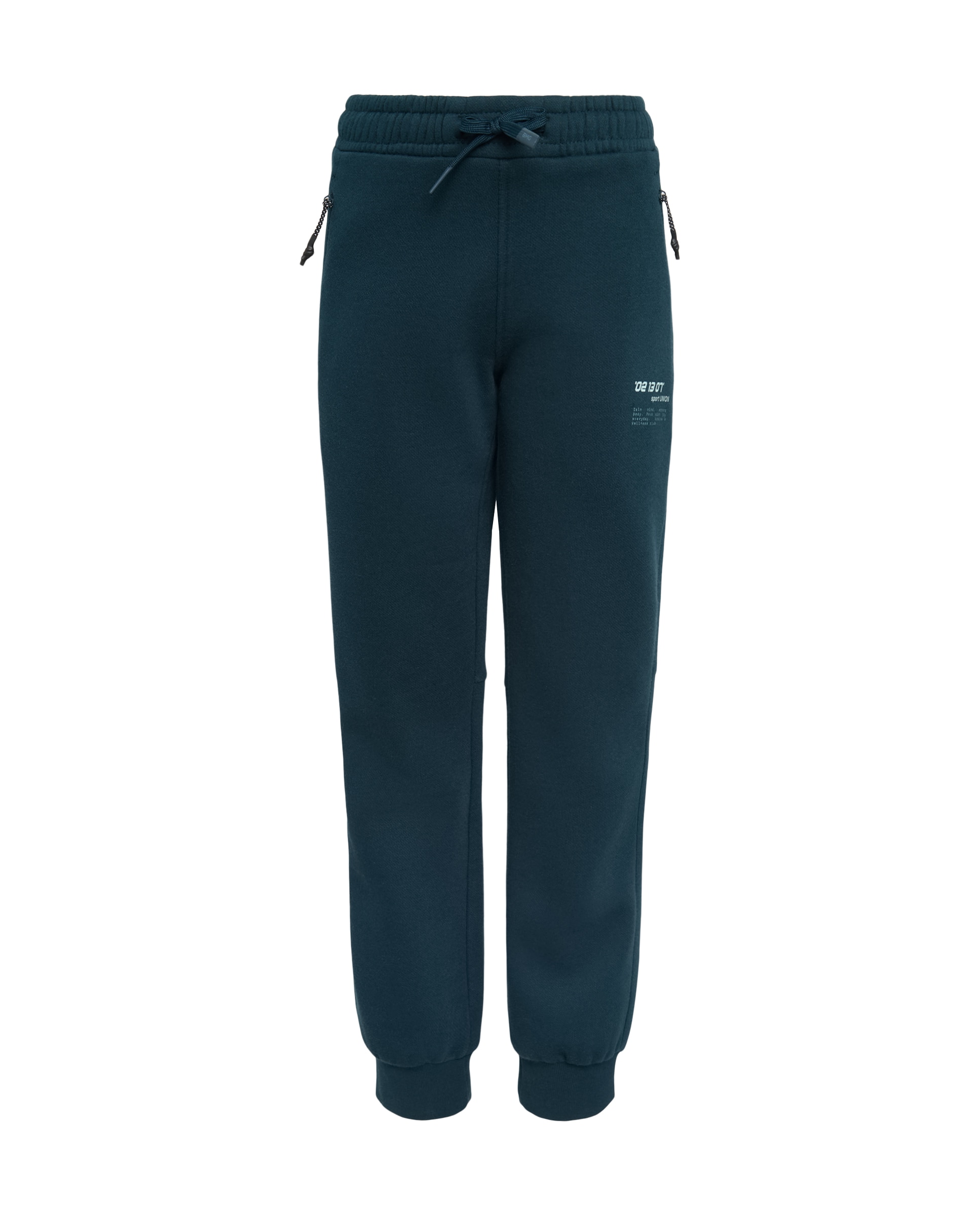 Pantalón con puño cálido sportcasual de niño Boomerang - 530 Verde oscuro 530 Verde oscuro-4