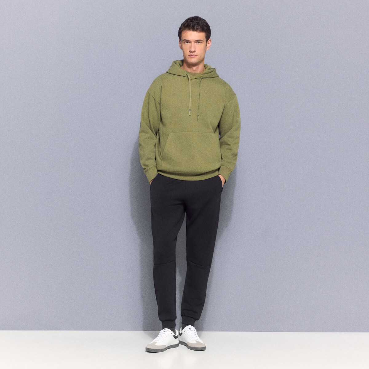 Sudadera cálida con capucha de sportcasual para hombre Boomerang