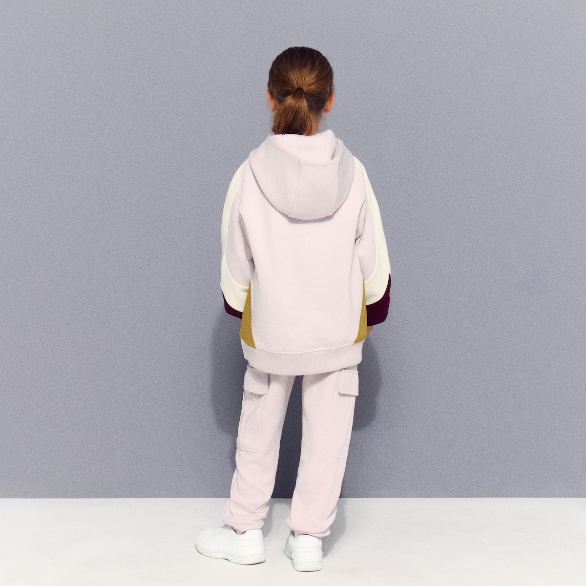 Sweatshirt Quente com Capuz Sportcasual de Menina Buganvília-3