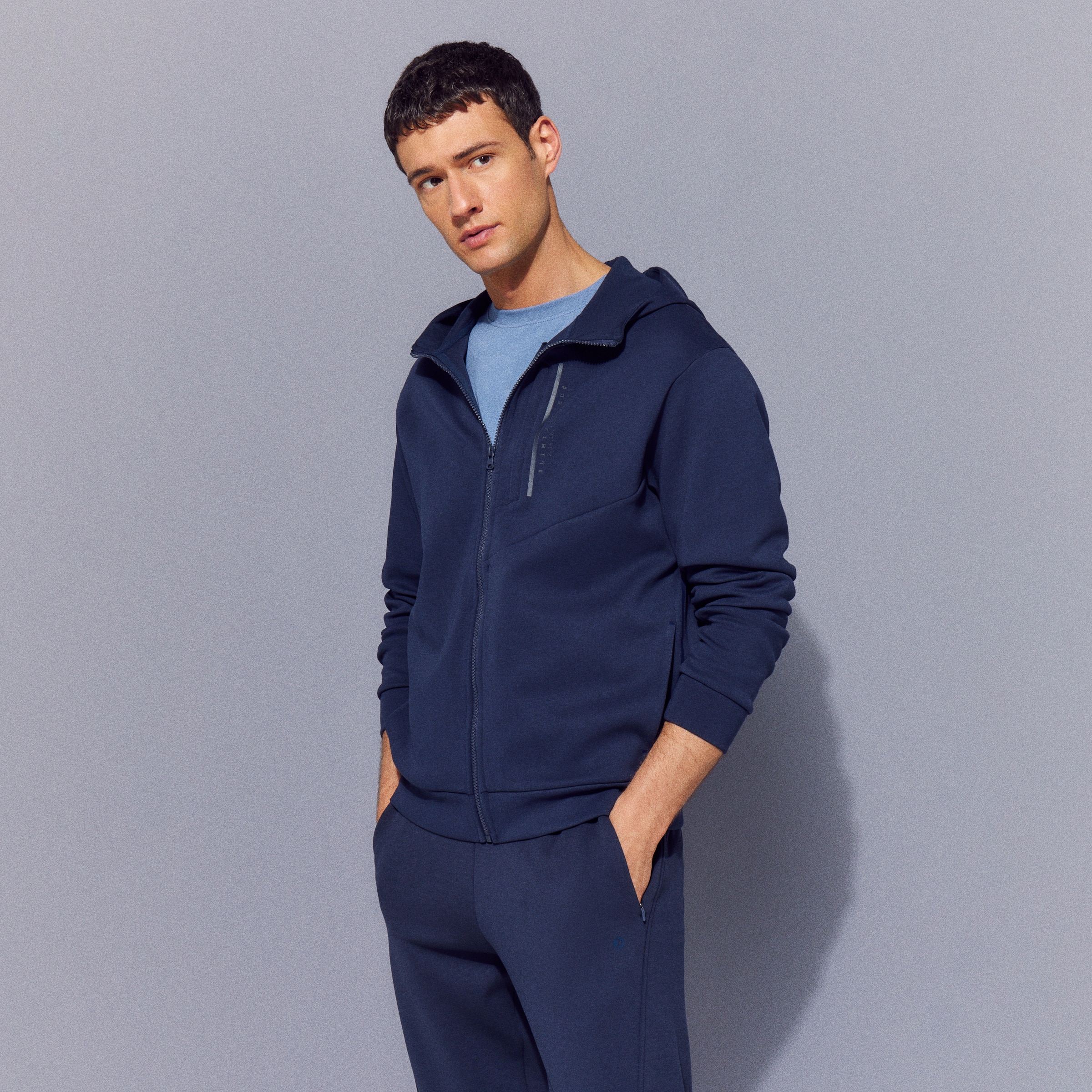 Imagem 0 de Sweatshirt Aberta com Capuz Sportcasual de Homem