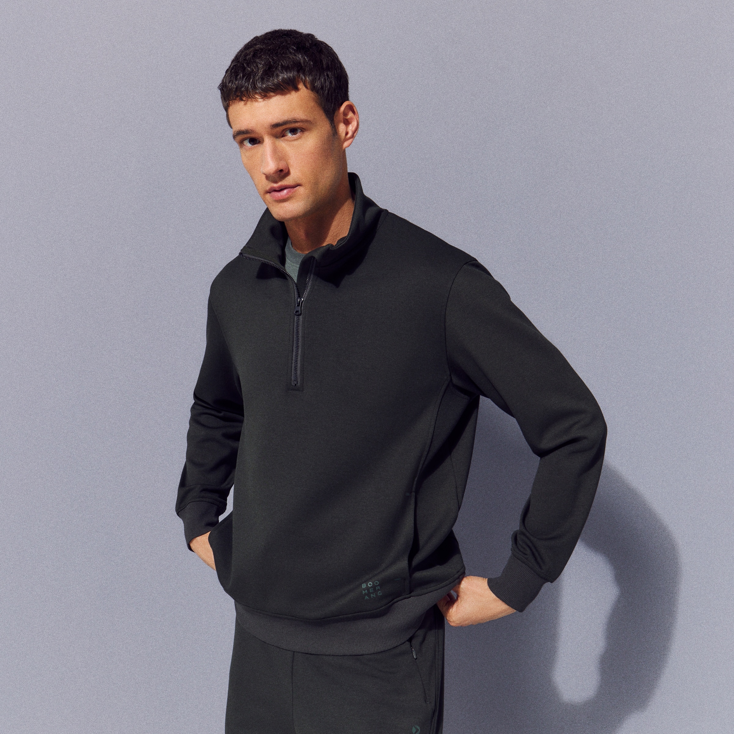 Imagem 0 de Sweatshirt de Viscose 1/2 Zip Sportcasual de Homem
