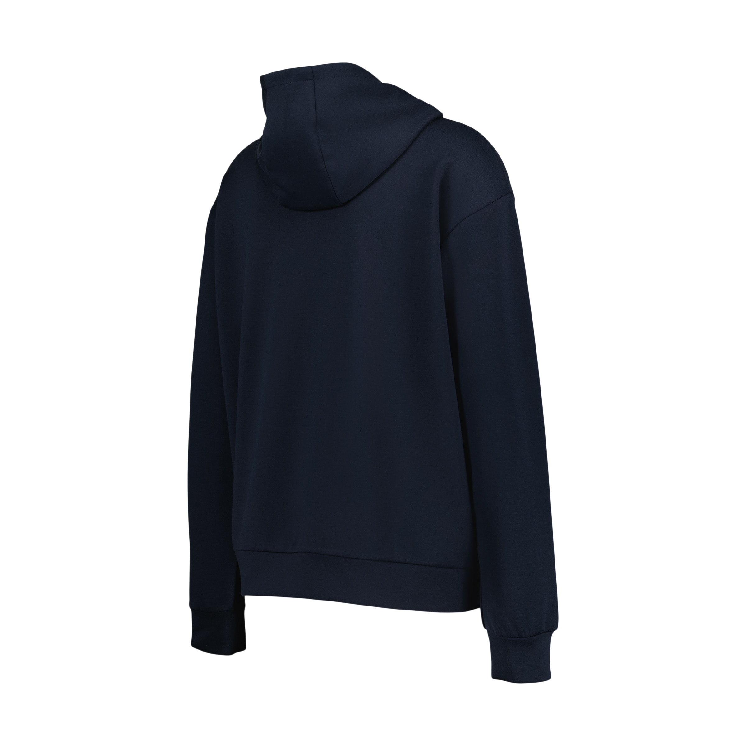 Sweatshirt Aberta de Viscose com Capuz Sportcasual de Homem Azul-marinho-6