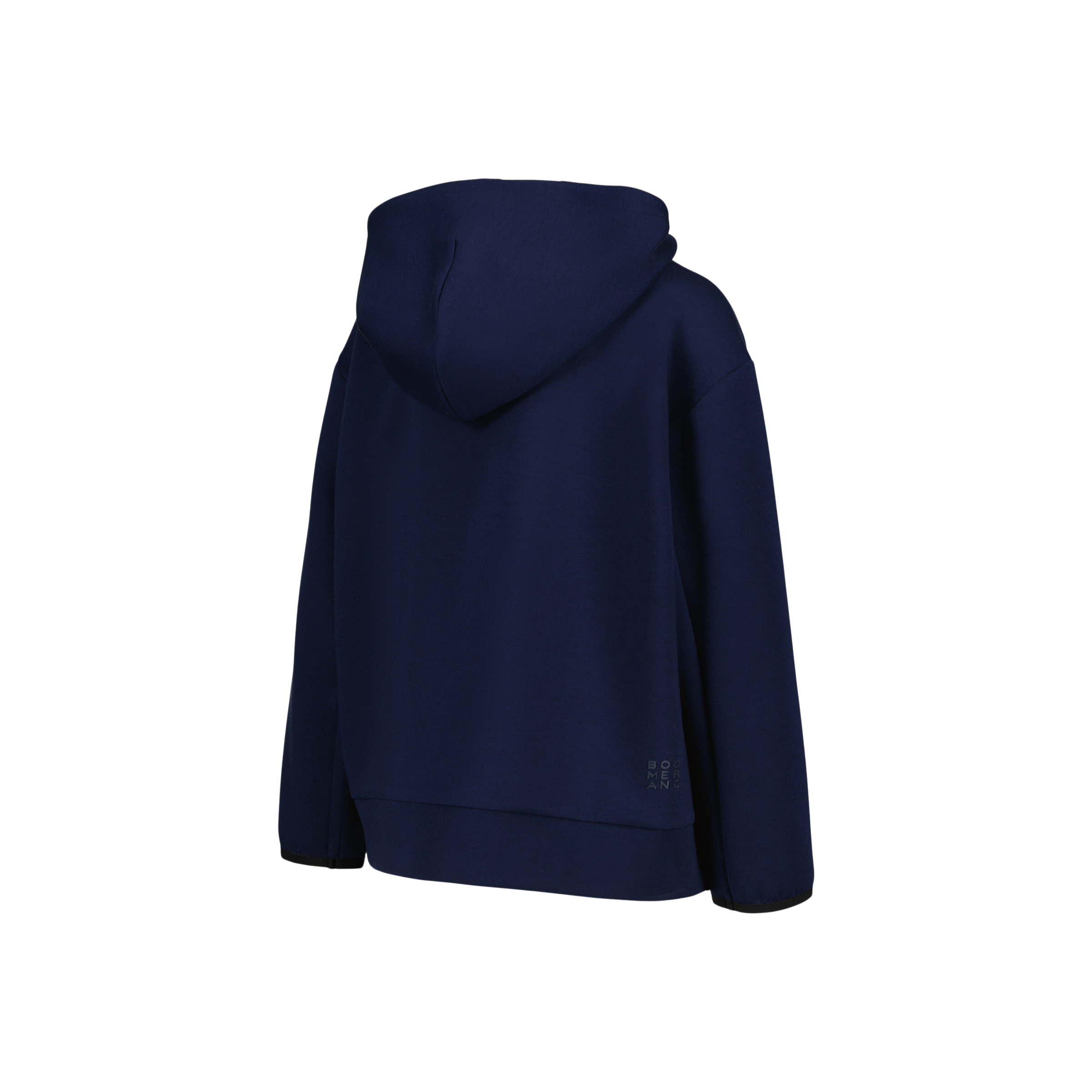 Sweatshirt Aberta com Capuz de Viscose Sportcasual de Menino Azul-marinho-5