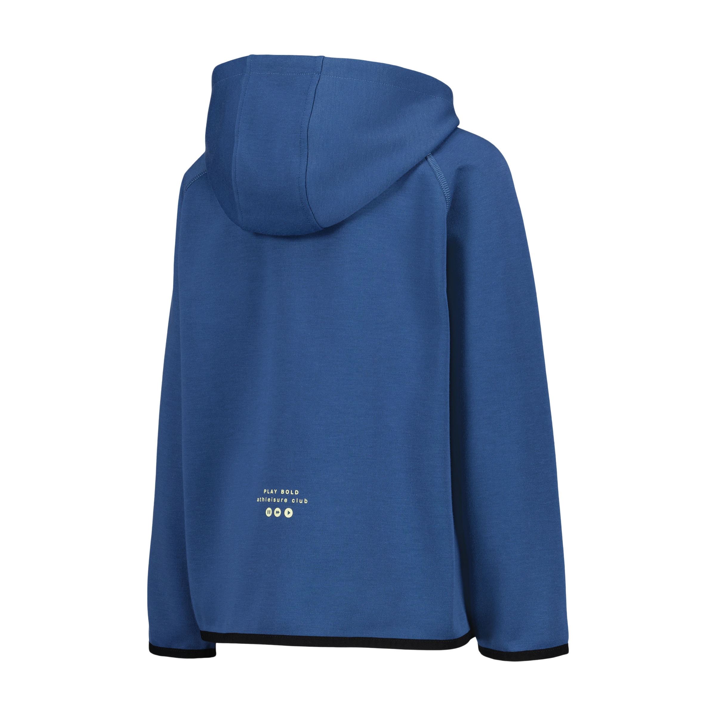 Sweatshirt Aberta com Capuz Sportcasual de Menino Azul-escuro-5