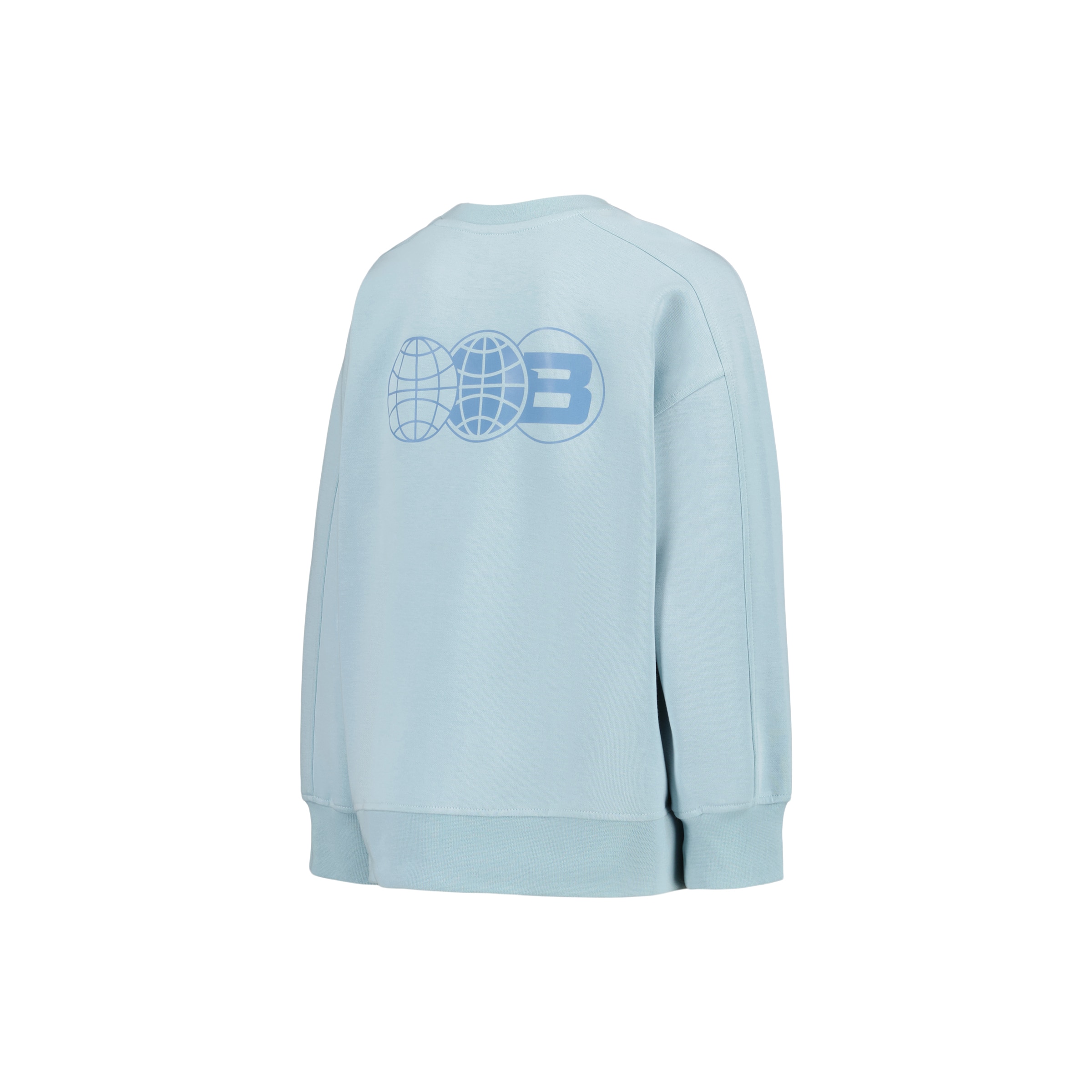 Sweatshirt de Gola Redonda Sportcasual de Menino Azul-claro-5