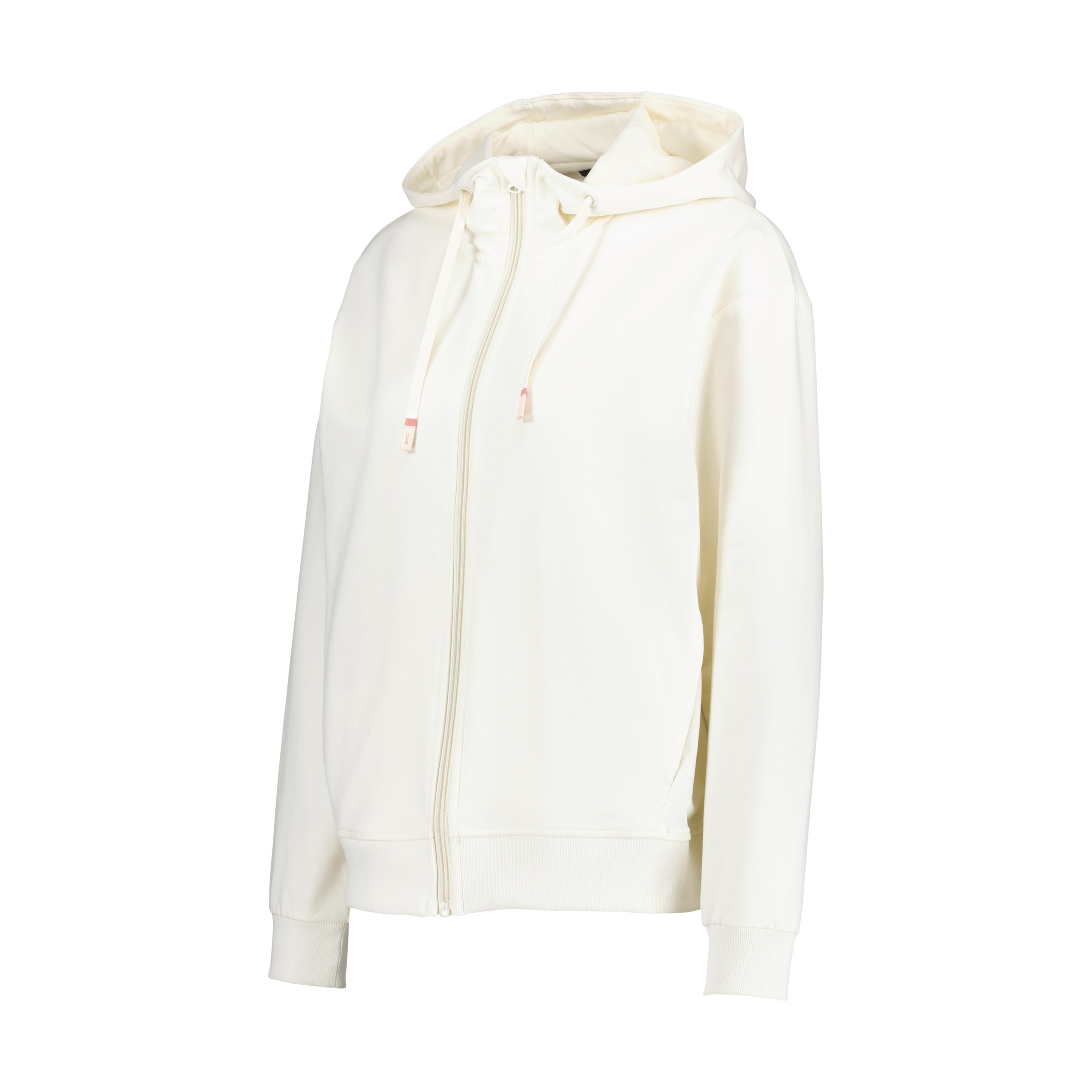 Sweatshirt Hoodie Aberta Sportcasual de Mulher Baunilha-4