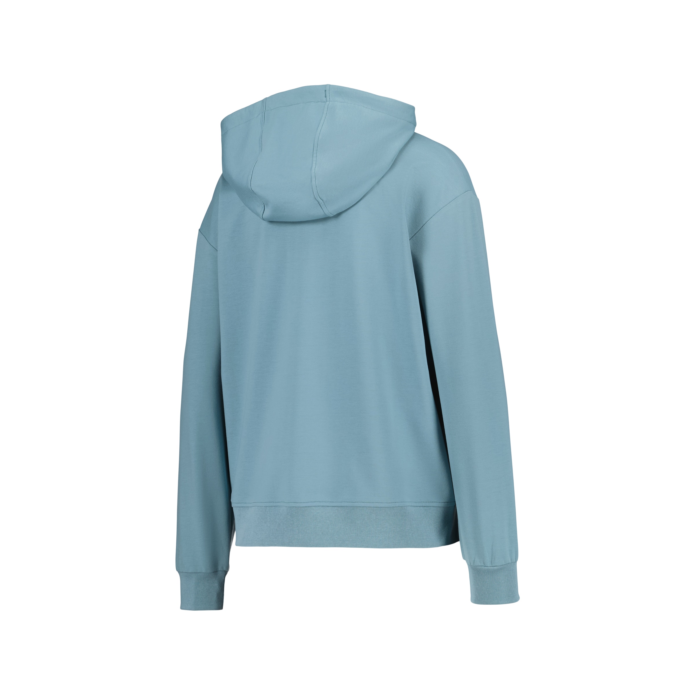 Sweatshirt Hoodie Aberta Sportcasual de Mulher Índigo-5