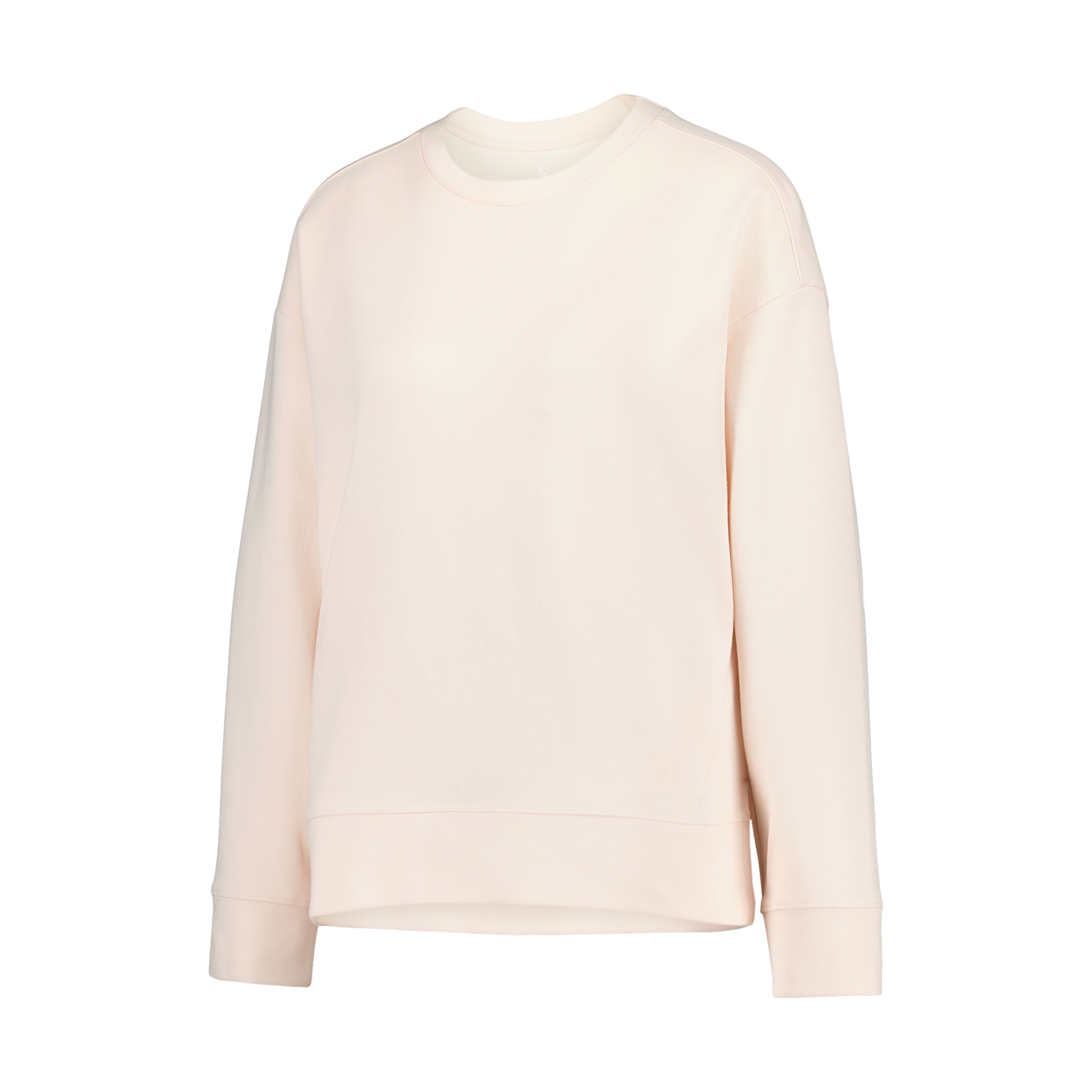 Sudadera cuello caja Sportcasual de mujer Boomerang - Melocotón Melocotón-4