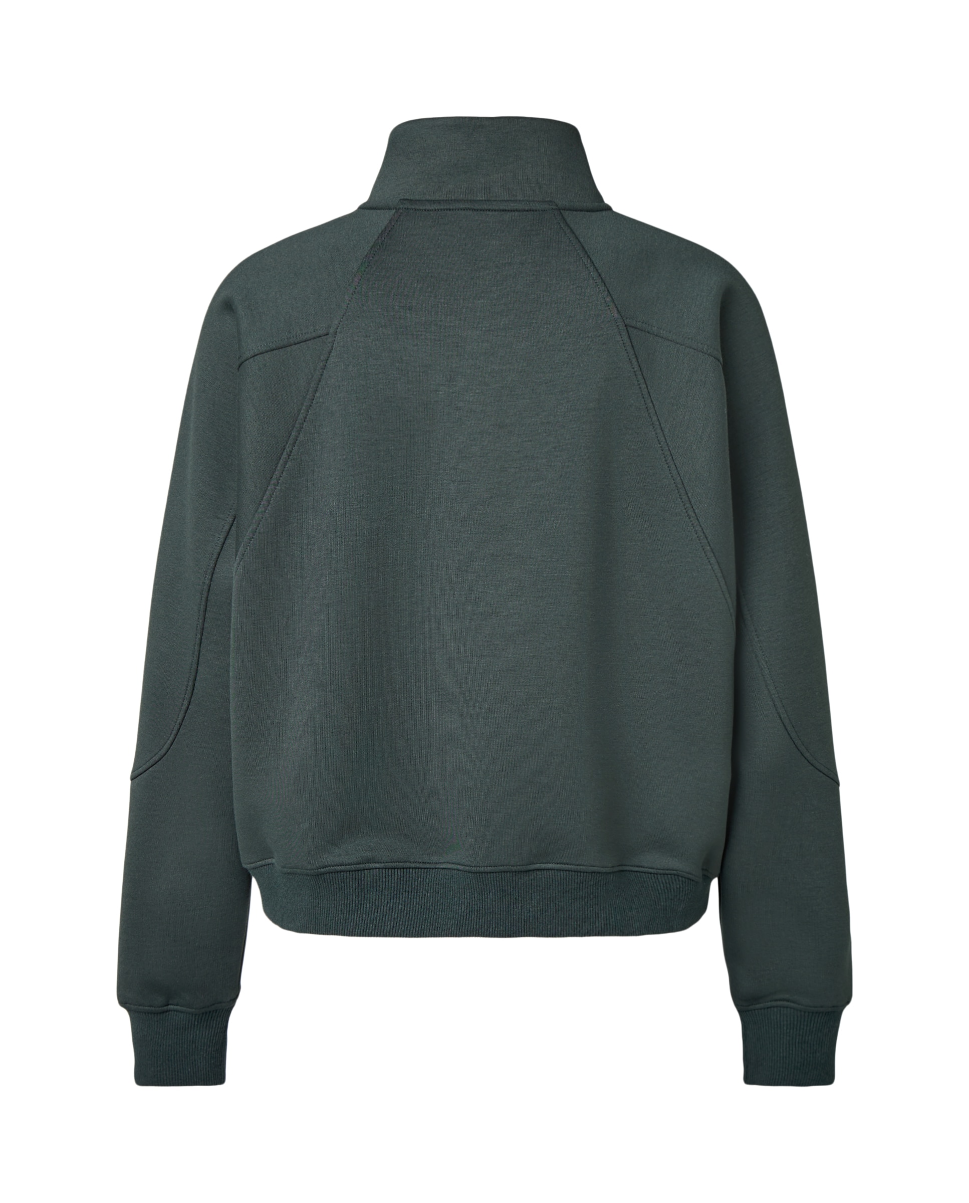 Sudadera abierta viscosa Sportcasual de mujer Boomerang - 530 Verde oscuro 530 Verde oscuro-5