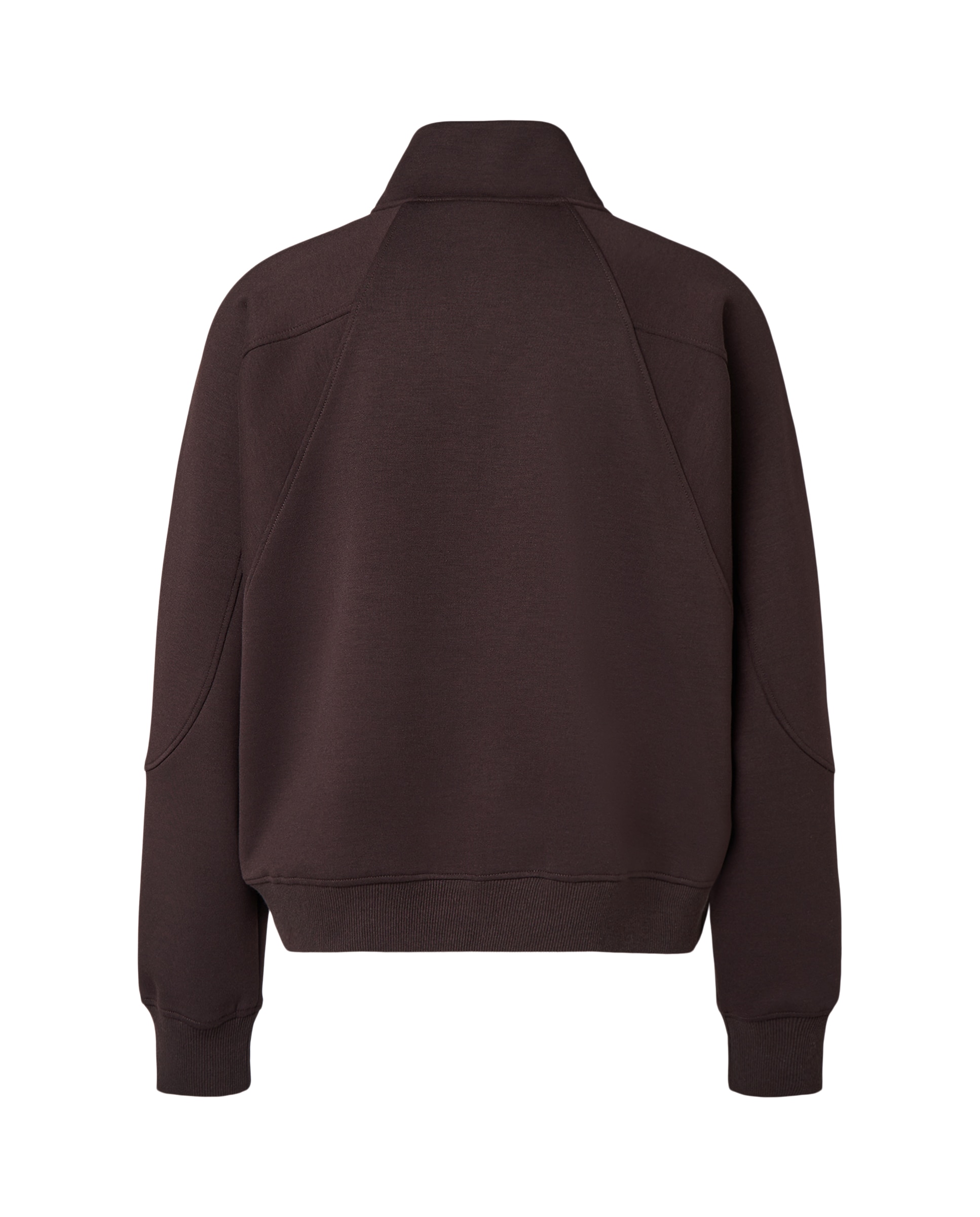Sudadera abierta viscosa Sportcasual de mujer Boomerang - Chocolate Chocolate-5