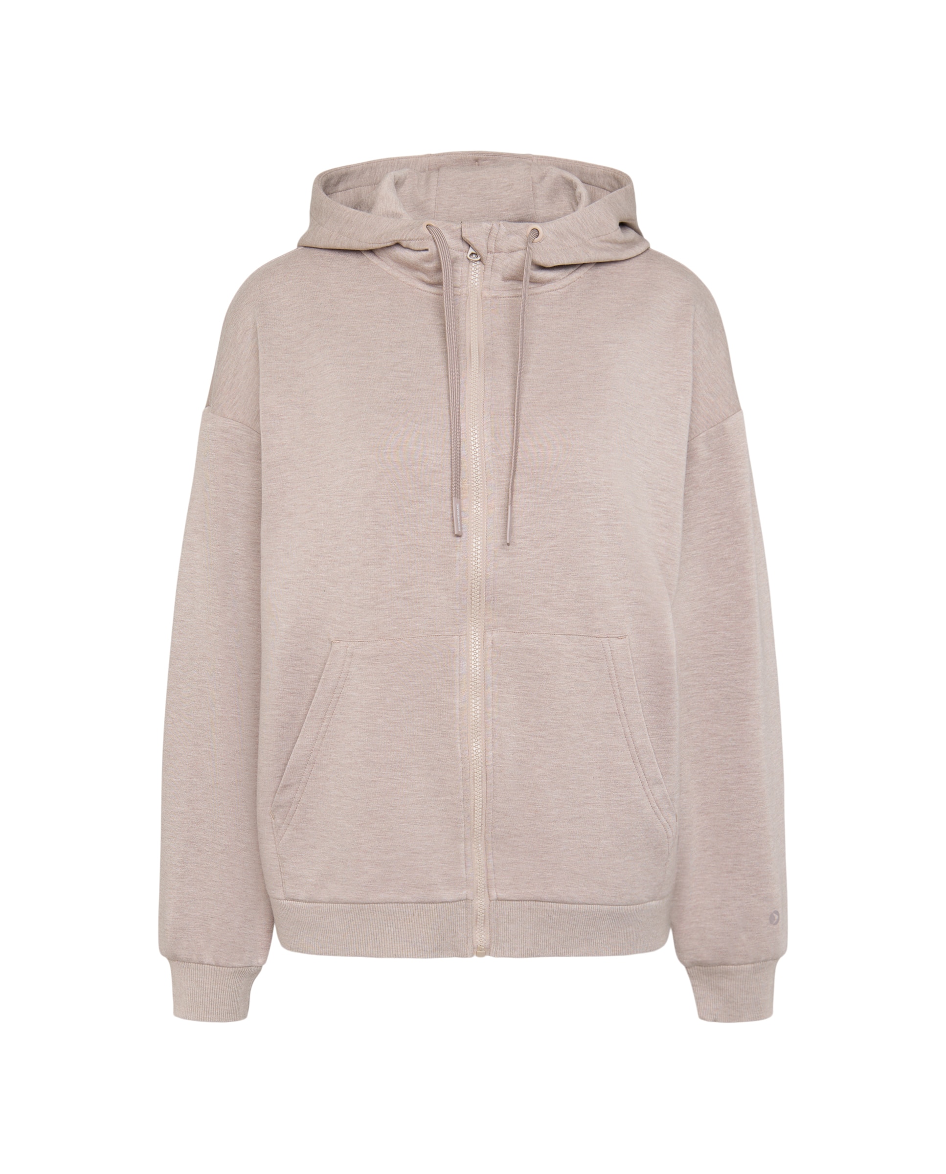 Imagem 0 de Sweatshirt Aberta de Modal com Capuz Sportcasual de Mulher