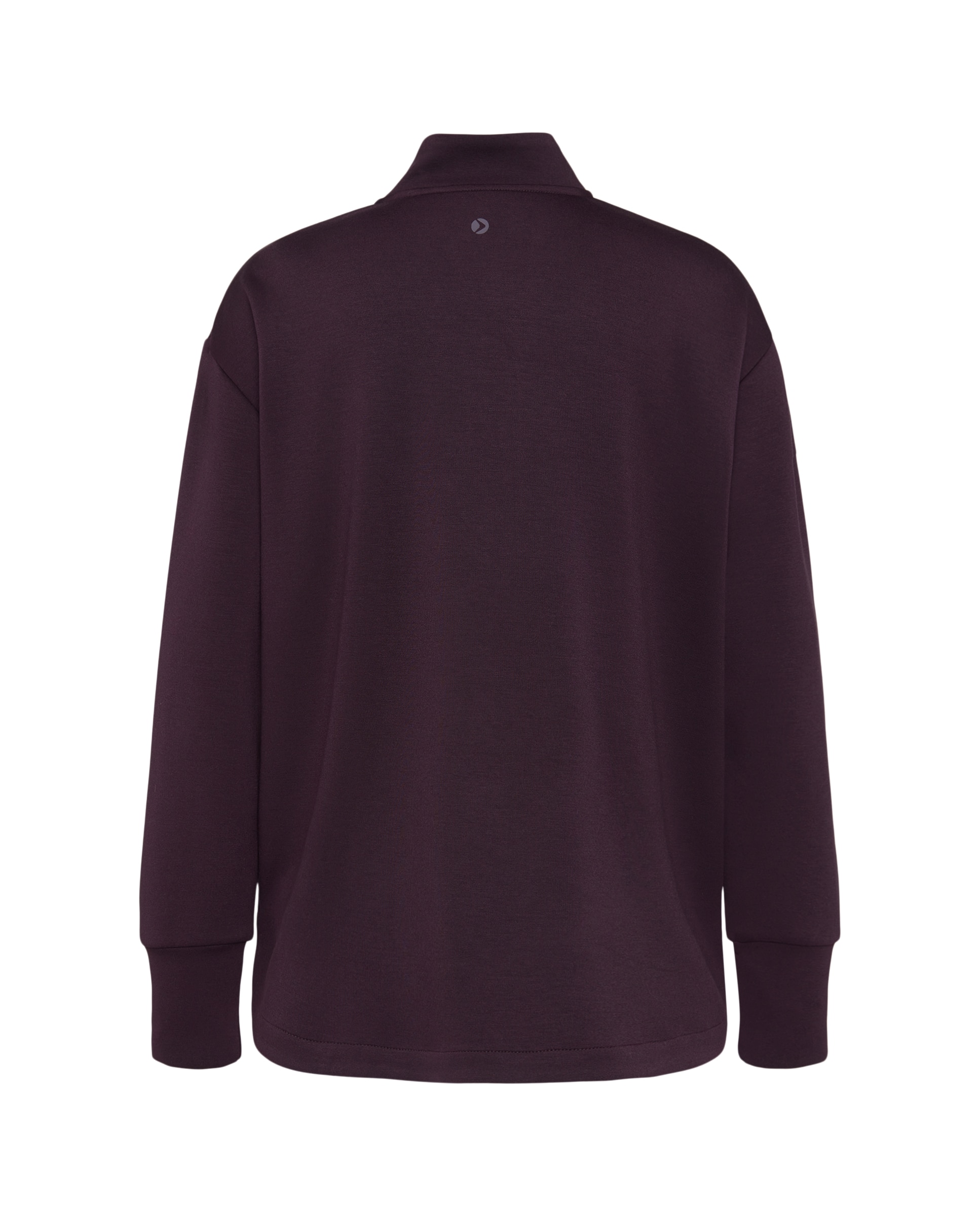 Sudadera abierta viscosa Sportcasual de mujer Boomerang - 291 Berenjena 291 Berenjena-5