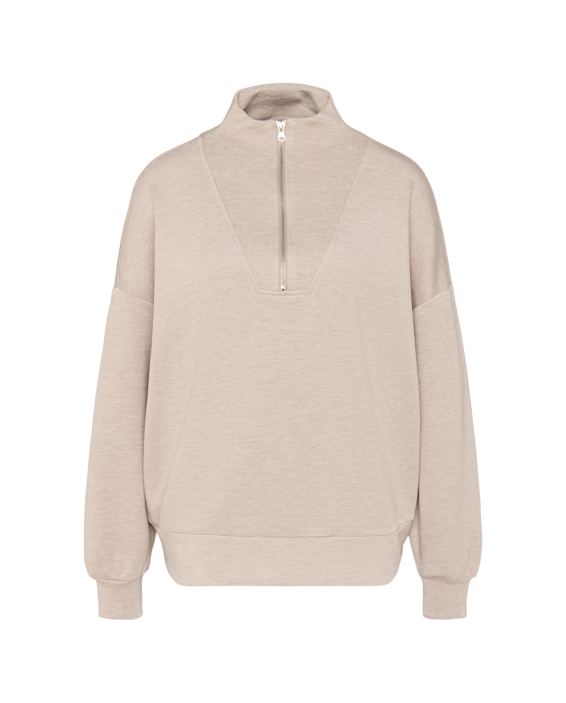 Sudadera de viscosa 1/2 Zip Sportcasual de mujer Boomerang - 730 Camel 730 Camel-4