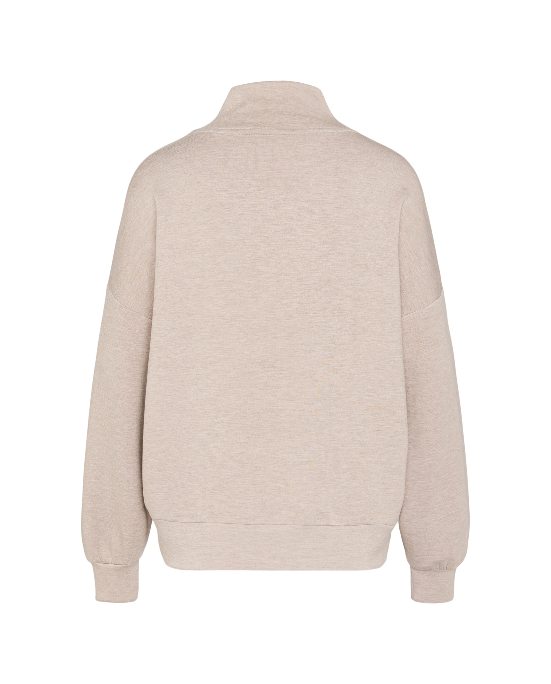 Sudadera de viscosa 1/2 Zip Sportcasual de mujer Boomerang - 730 Camel 730 Camel-5