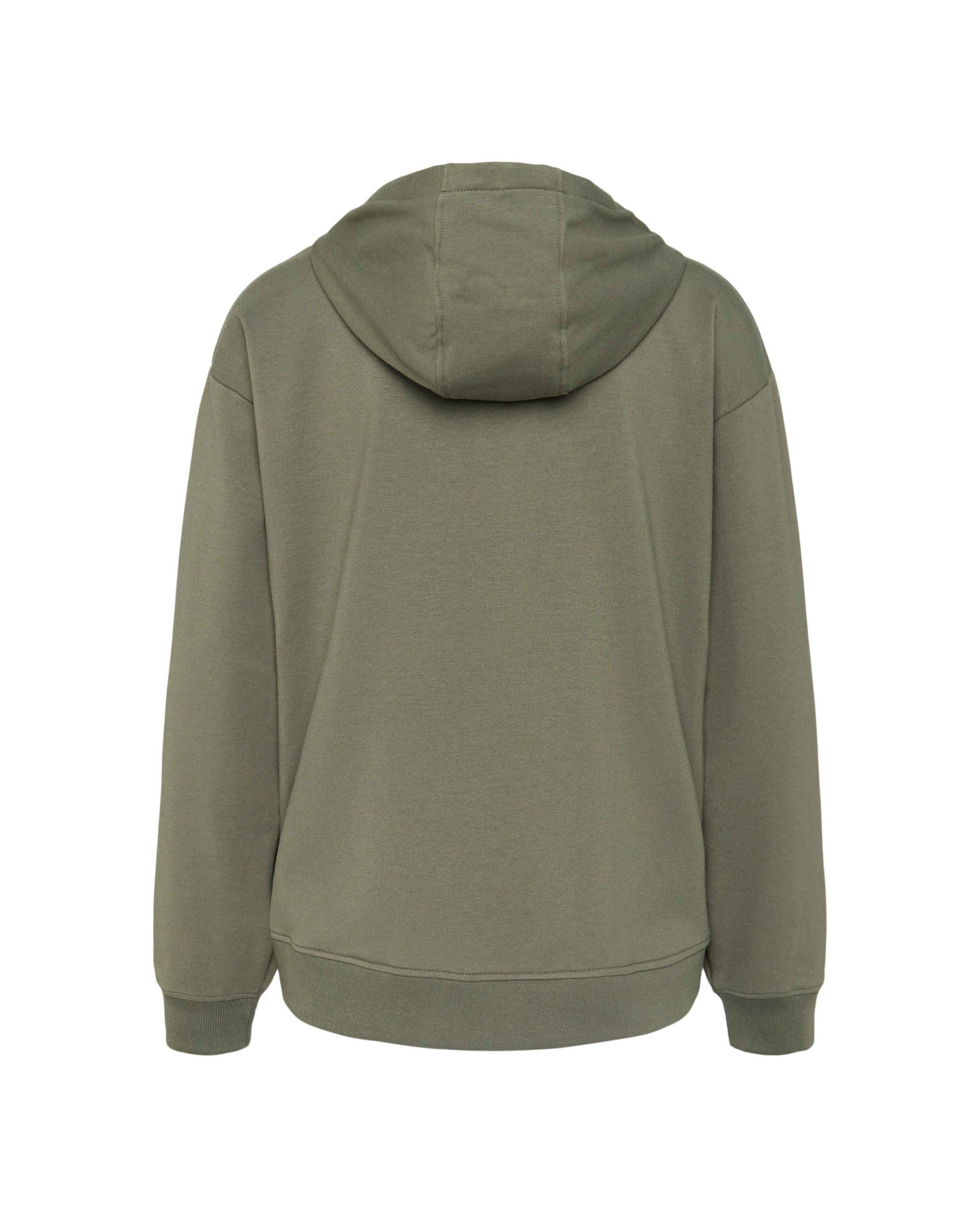 Sudadera abierta con capucha Sportcasual de mujer Boomerang - Verde Verde-5
