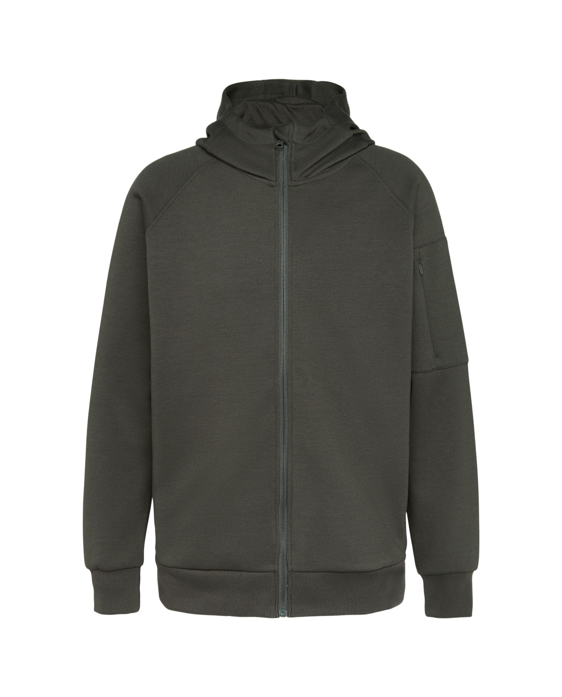 Sudadera abierta de viscosa con capucha de Sportcasual para hombre Boomerang - 530 Verde oscuro 530 Verde oscuro-4
