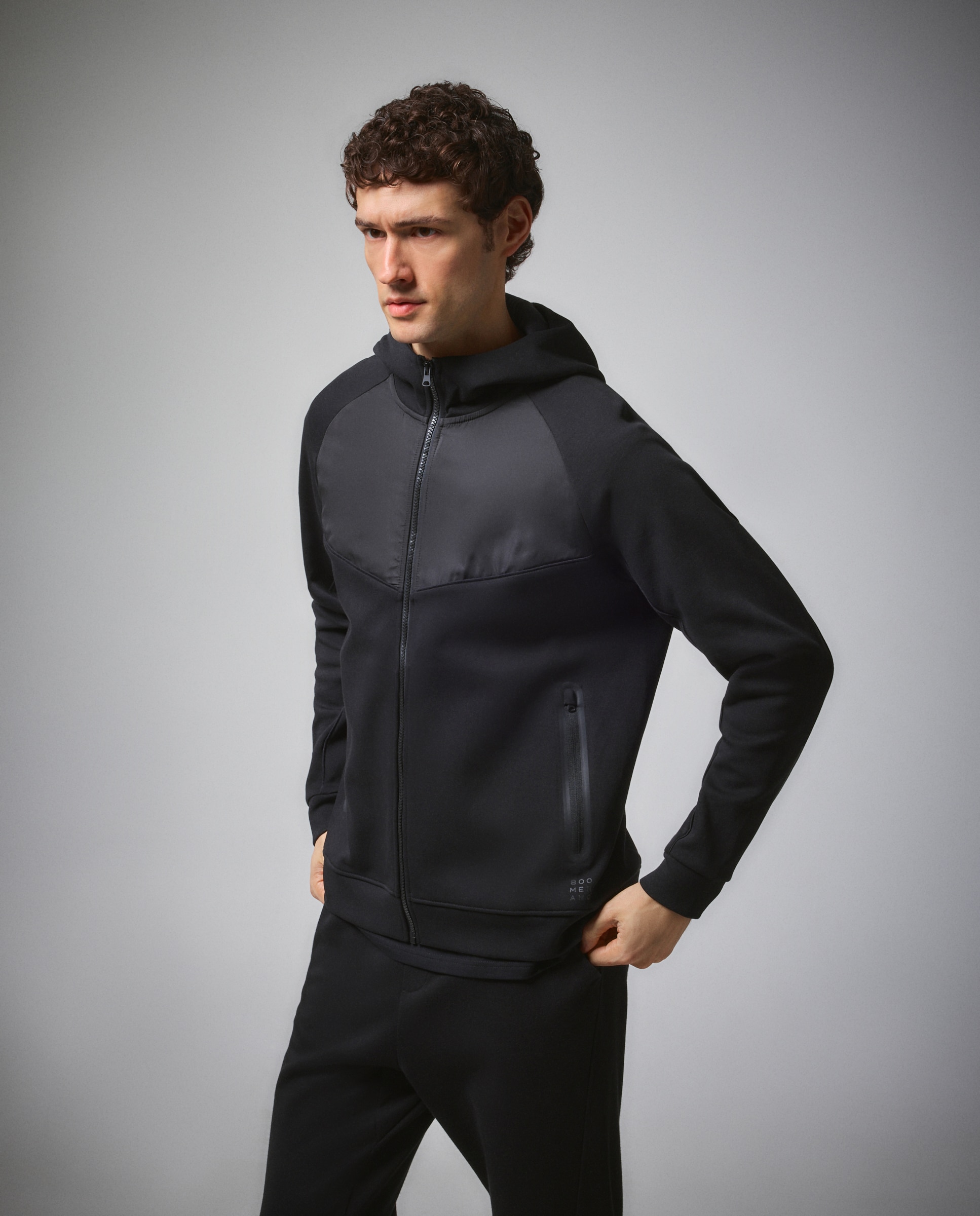 Imagem 0 de Sweatshirt Aberta com Capuz Sportcasual de Homem