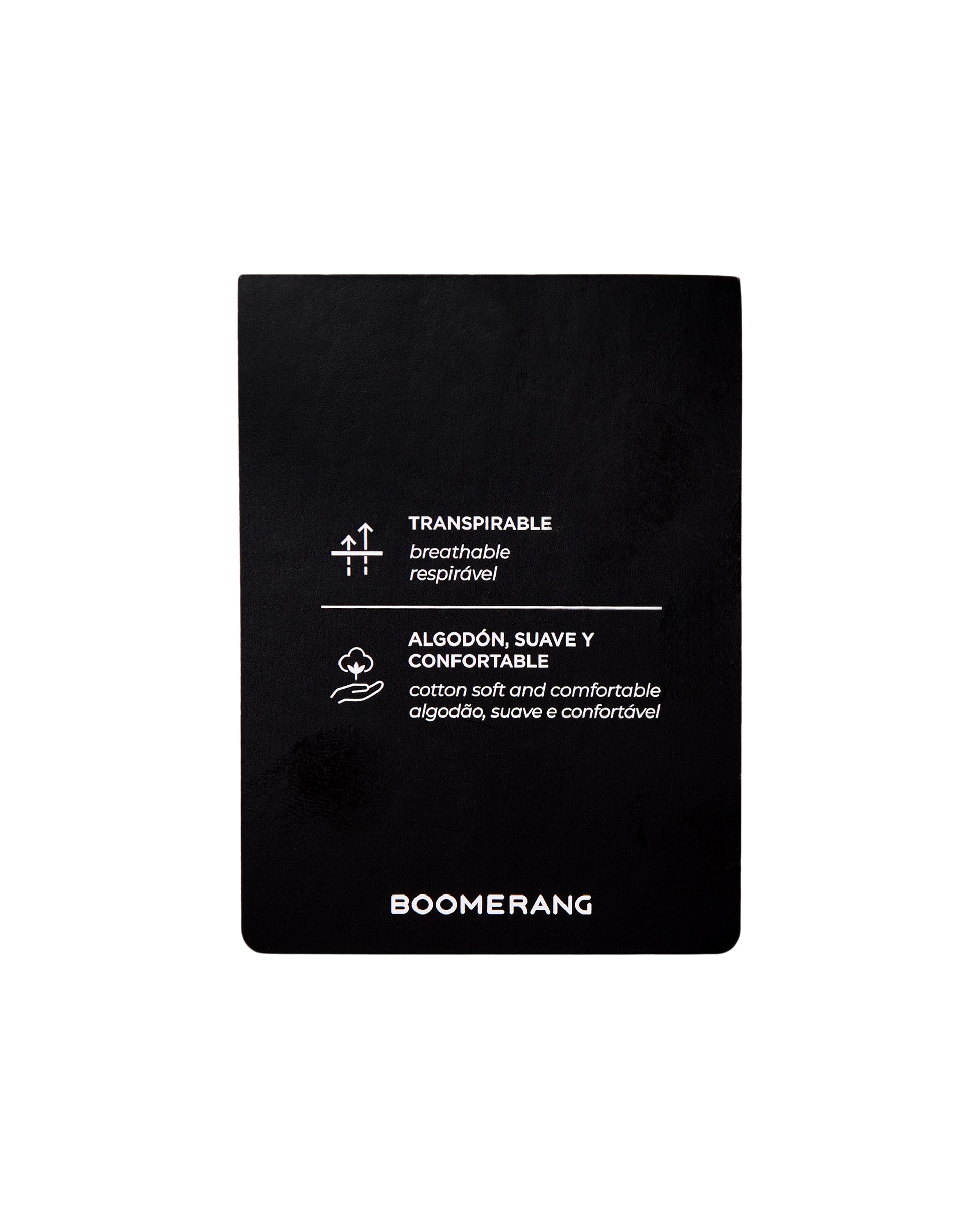 Sudadera abierta con capucha de Sportcasual para hombre Boomerang - Negro Negro-8