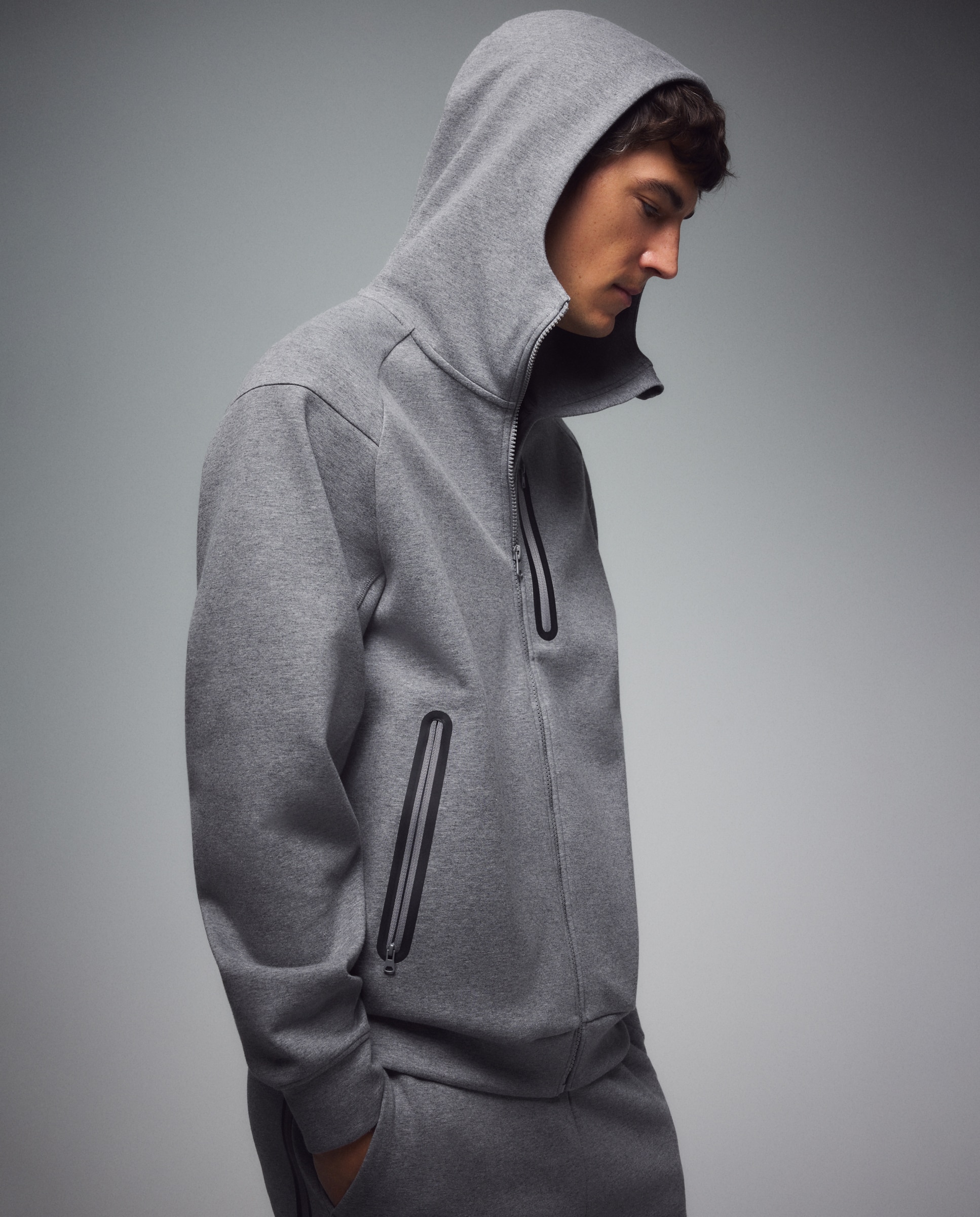 Imagem 0 de Sweatshirt Aberta com Capuz Sportcasual de Homem