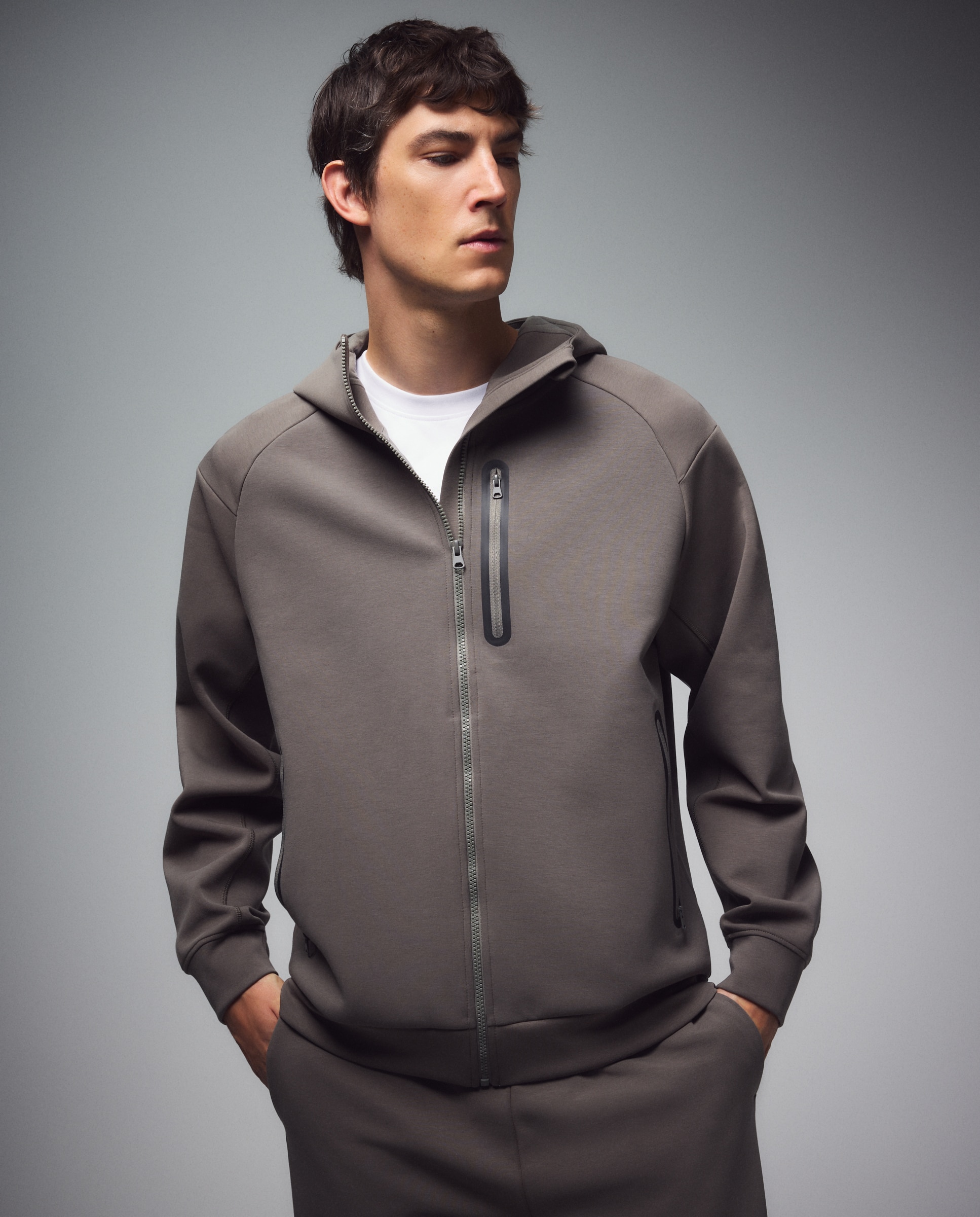 Imagem 0 de Sweatshirt Aberta com Capuz Sportcasual de Homem
