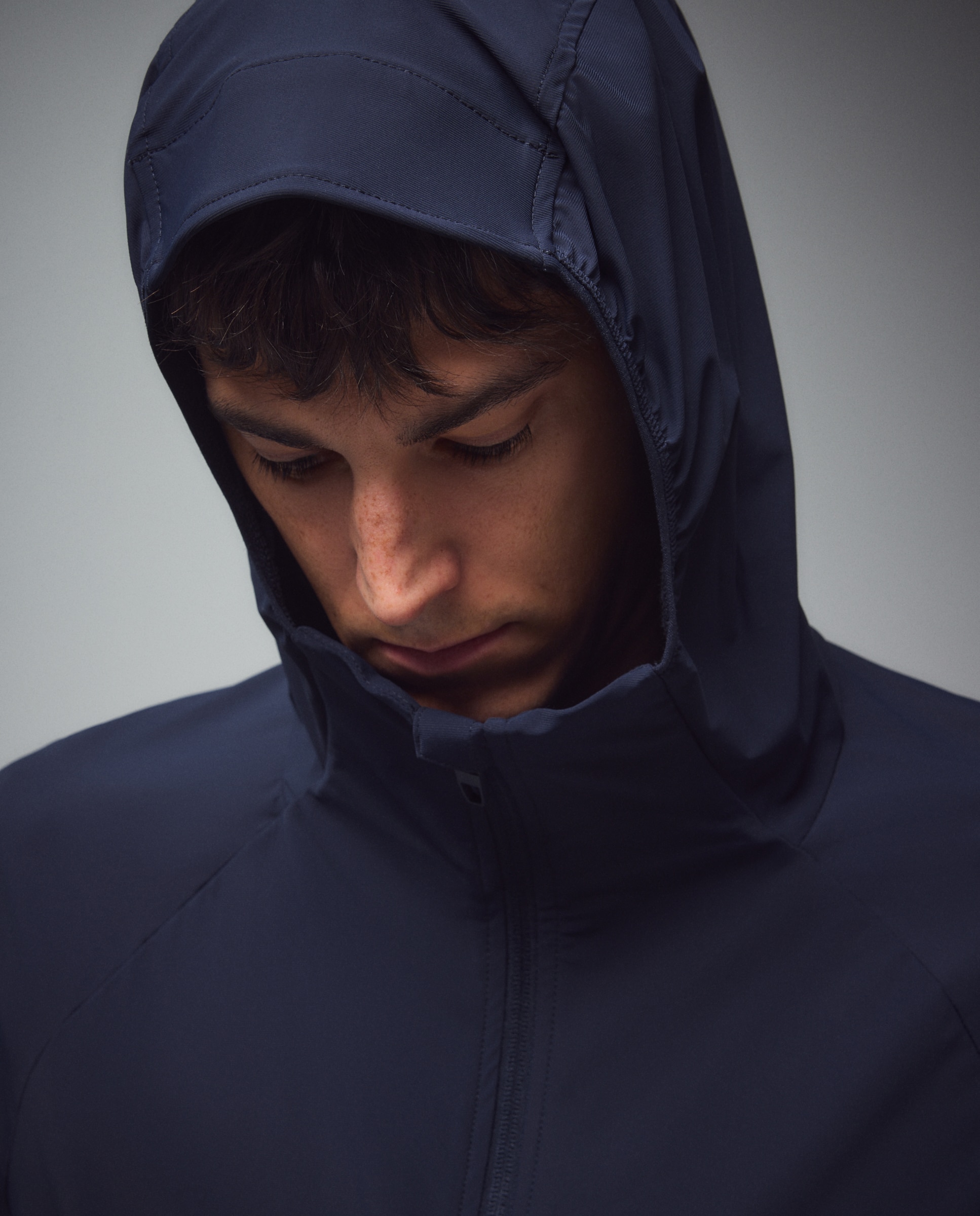 Chaqueta con capucha de training de hombre Boomerang - Azul tinta Azul tinta-4