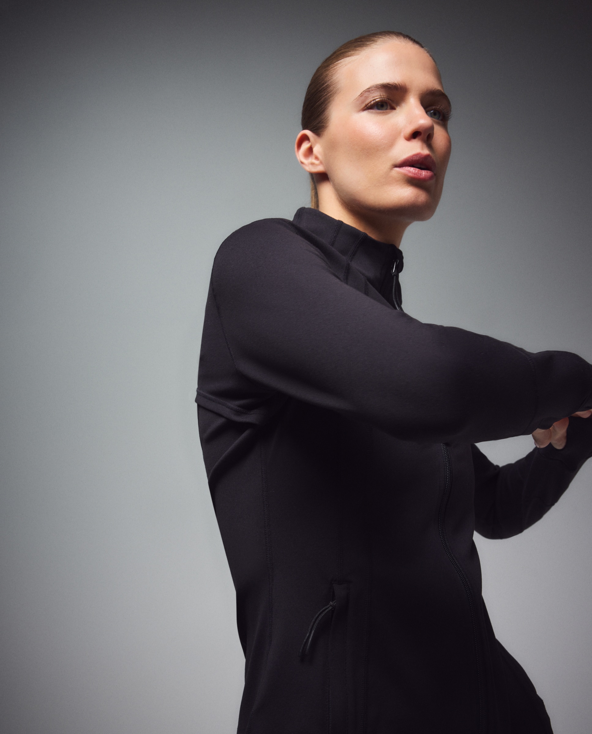 Chaqueta de training de mujer Boomerang - Negro Negro-4