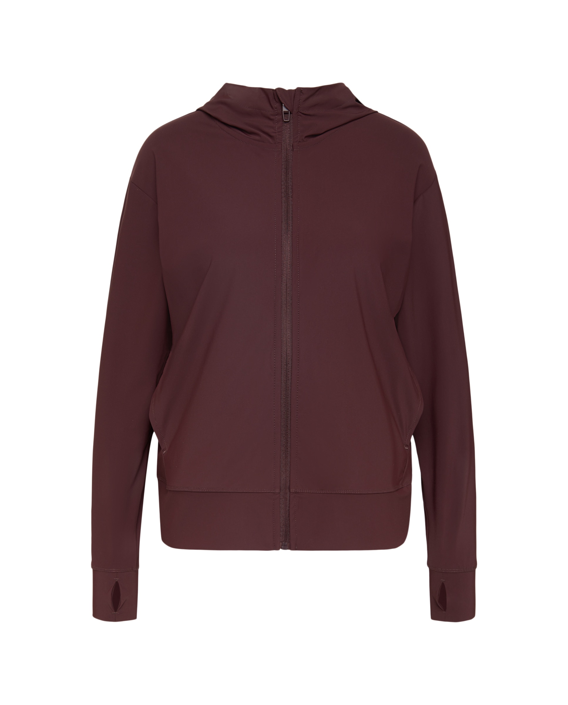 Chaqueta con capucha de training de mujer Boomerang - 740 Tabaco 740 Tabaco-4