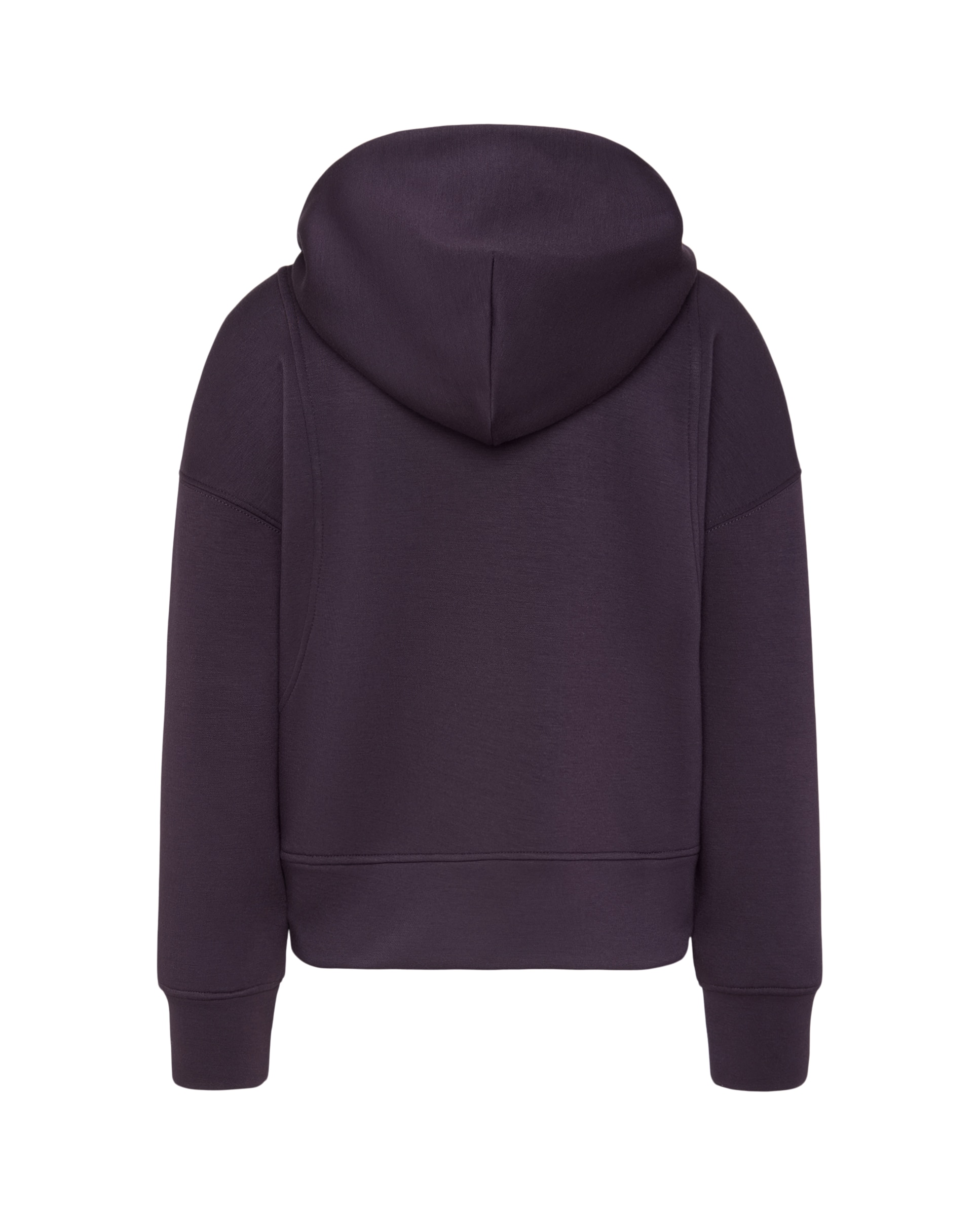 Sweatshirt de Modal Quente com Capuz Sportcasual de Menina Roxo-5