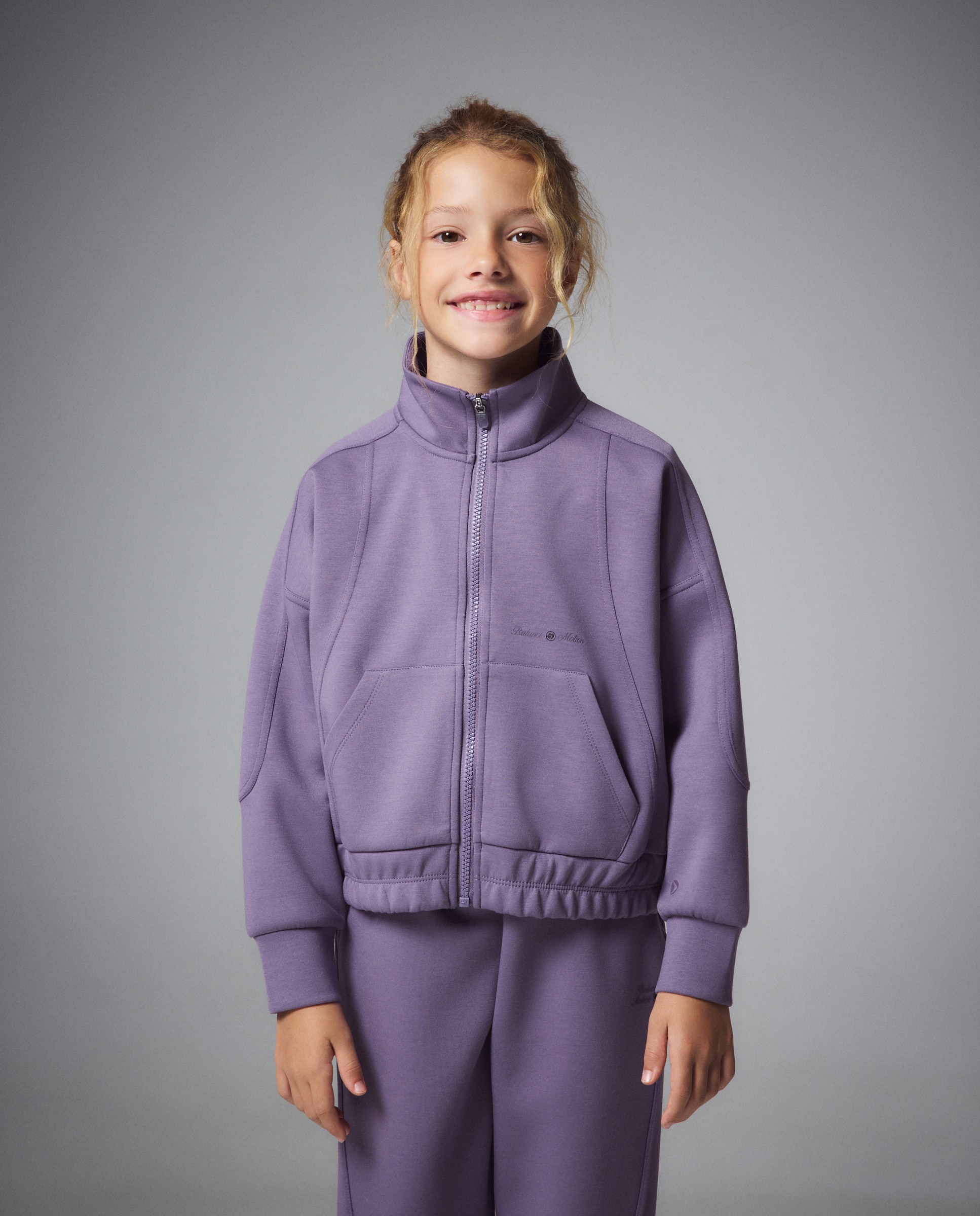 Sudadera de viscosa Sportcasual de niña Boomerang - 282 Malva 282 Malva-1