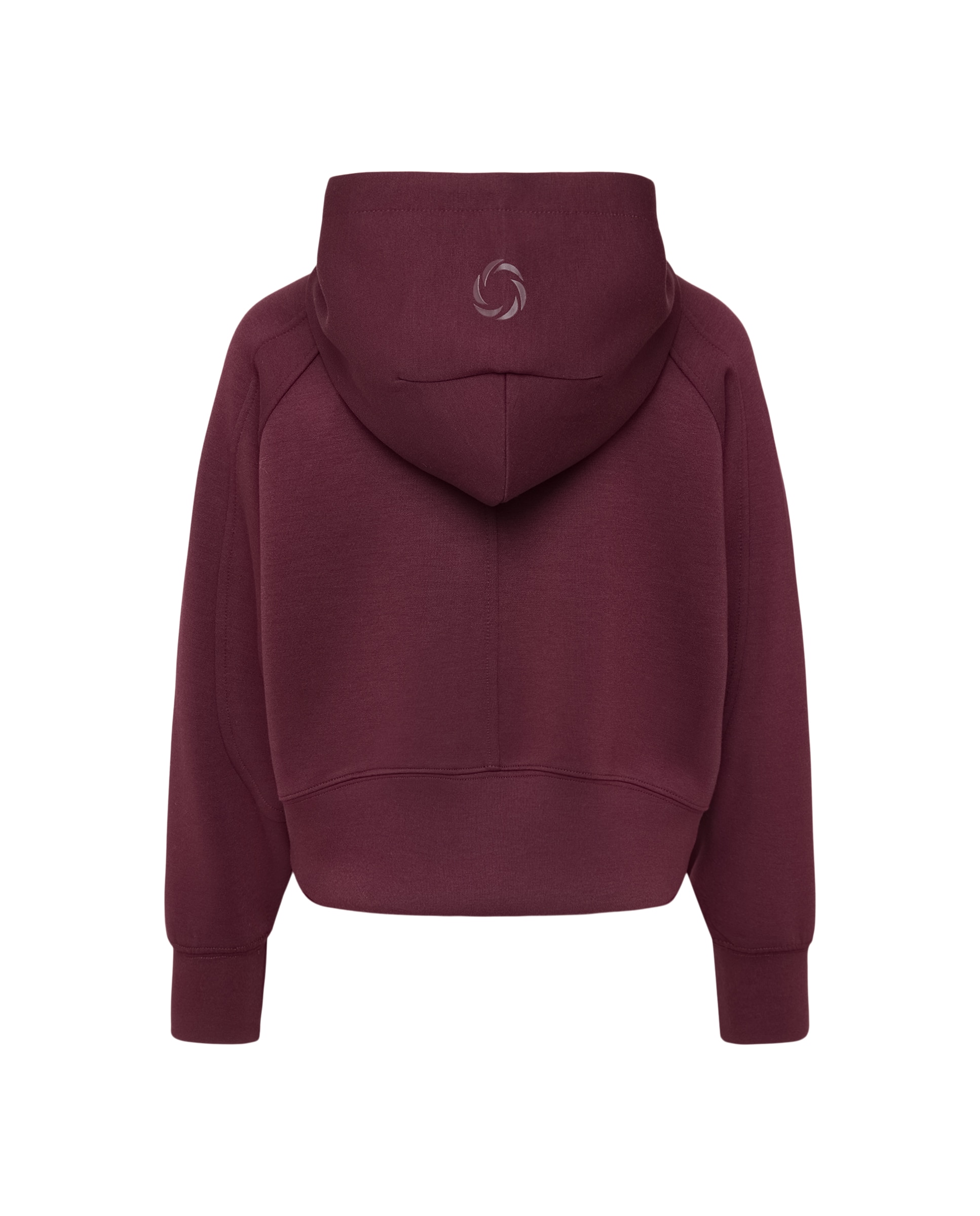 Sudadera de viscosa con capucha Sportcasual de niña Boomerang - Burdeos Burdeos-5