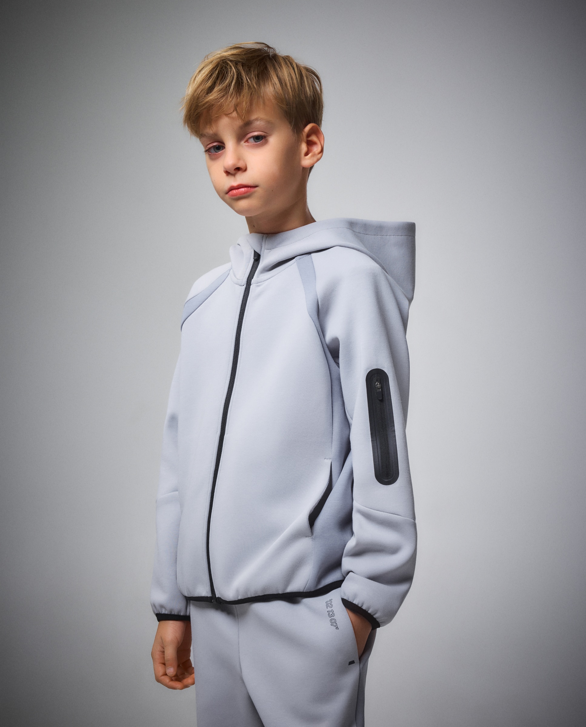 Imagem 0 de Sweatshirt Aberta com Capuz Sportcasual de Menino
