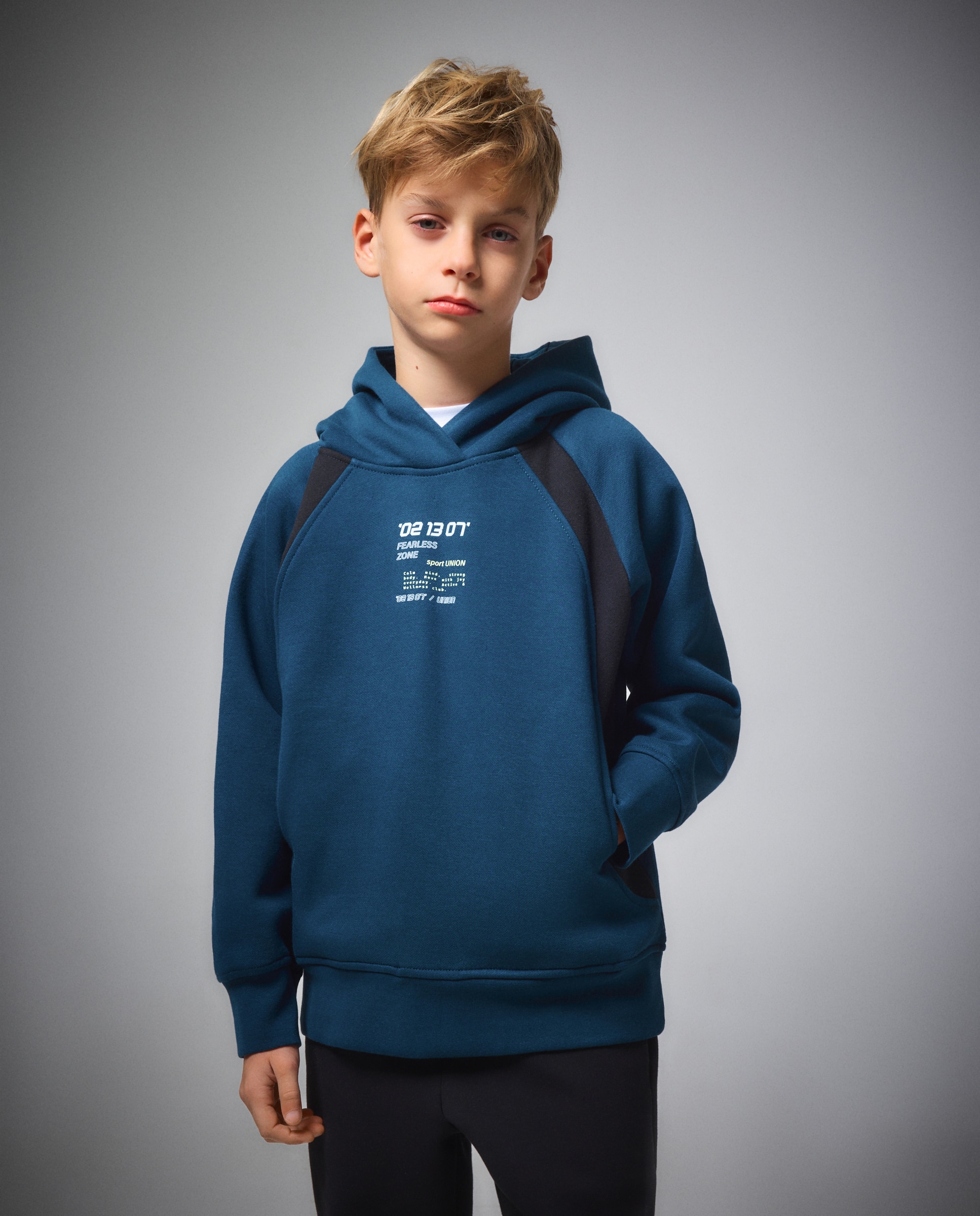 Imagem 0 de Sweatshirt Quente com Capuz Sportcasual de Menino