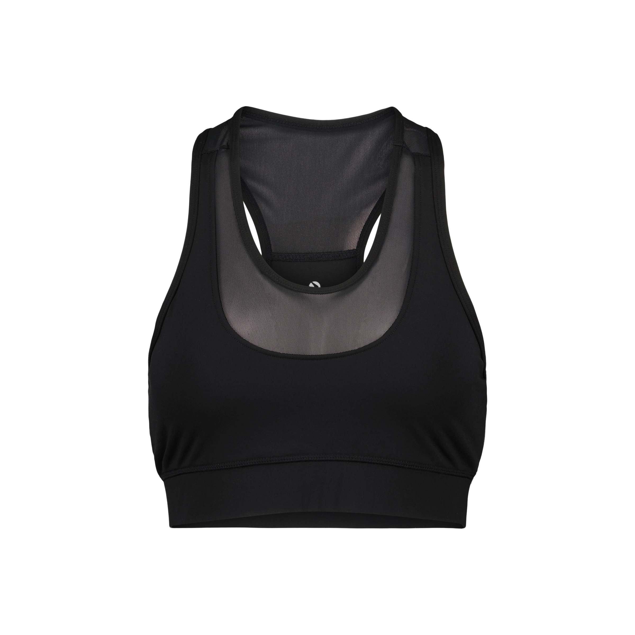 Top de Training de Mulher com Mesh Preto-4