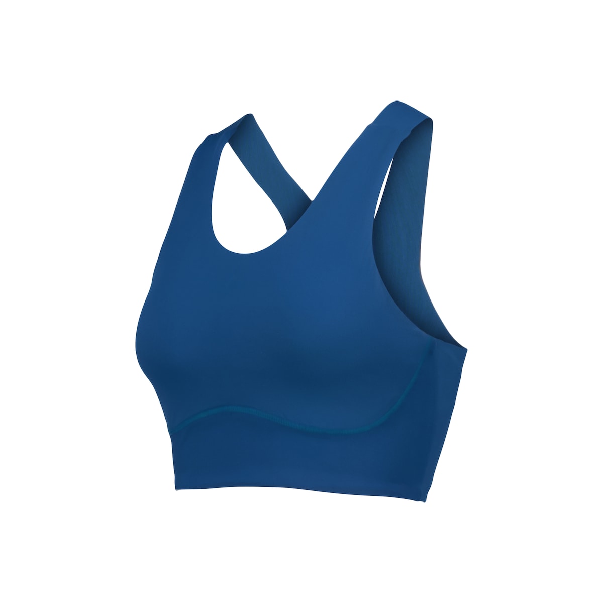 Top de Training de Mulher Azul-4