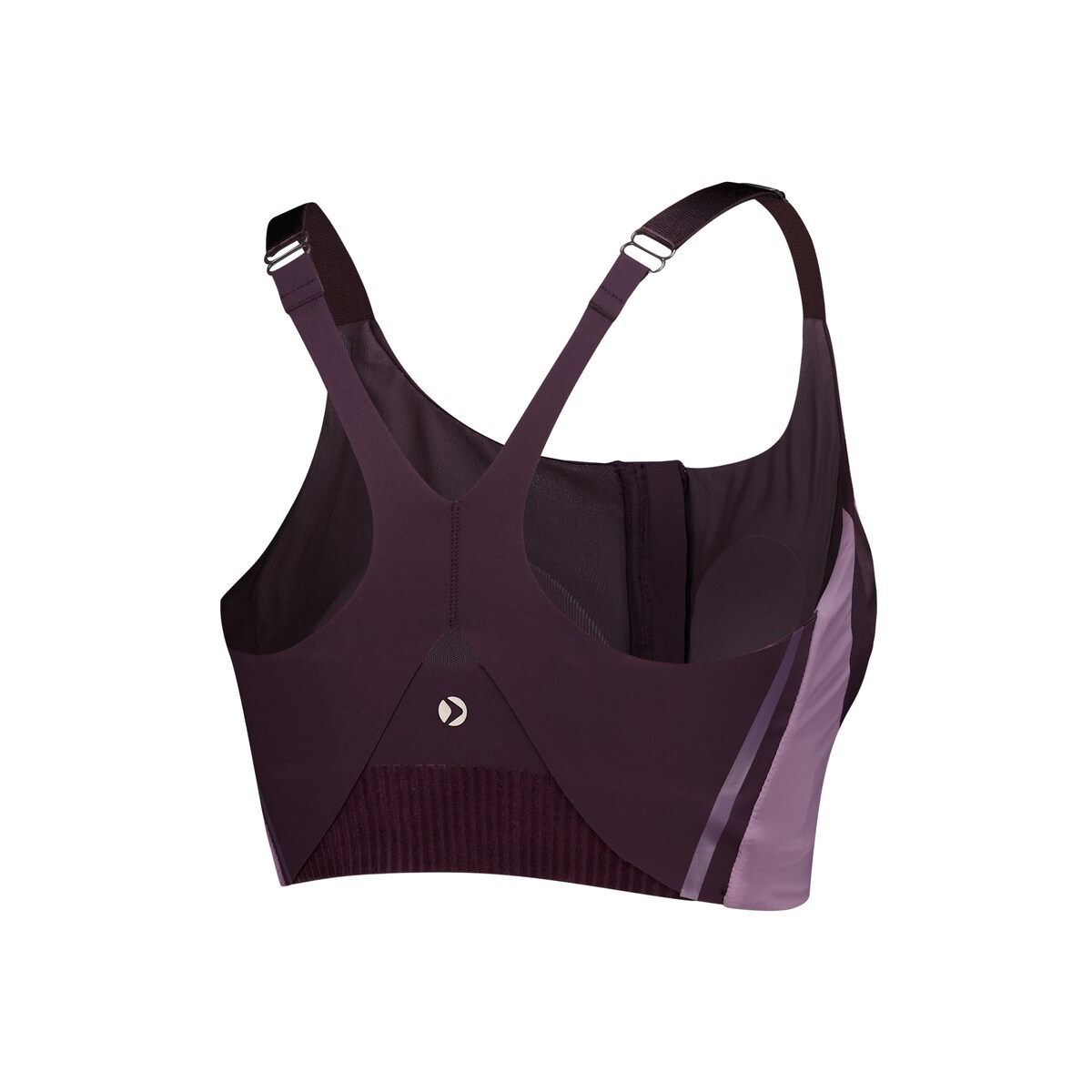 Top de Training de Mulher com Fecho de Correr Rosa-5