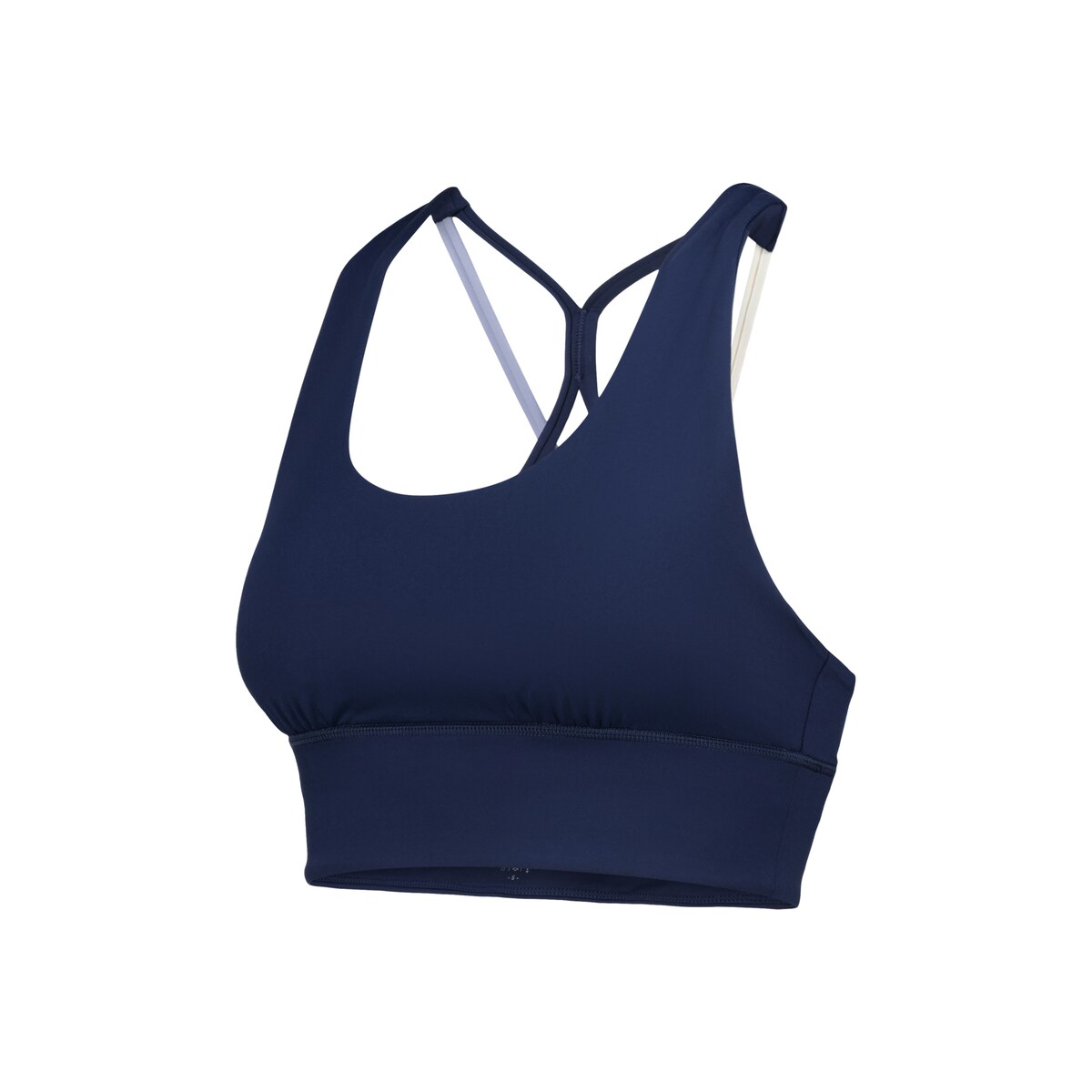 Top de Yoga de Mulher Azul-4