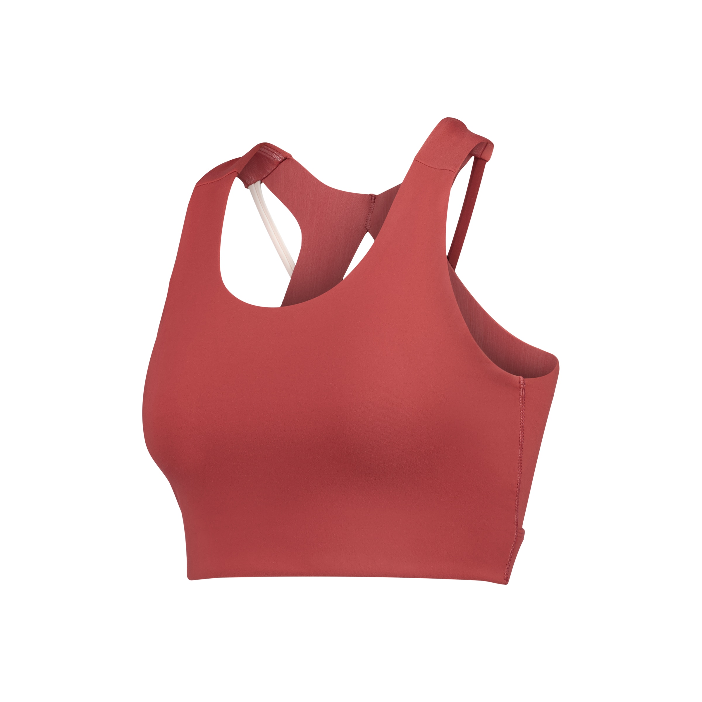 Top de Training de Mulher com Mesh Terracota-5