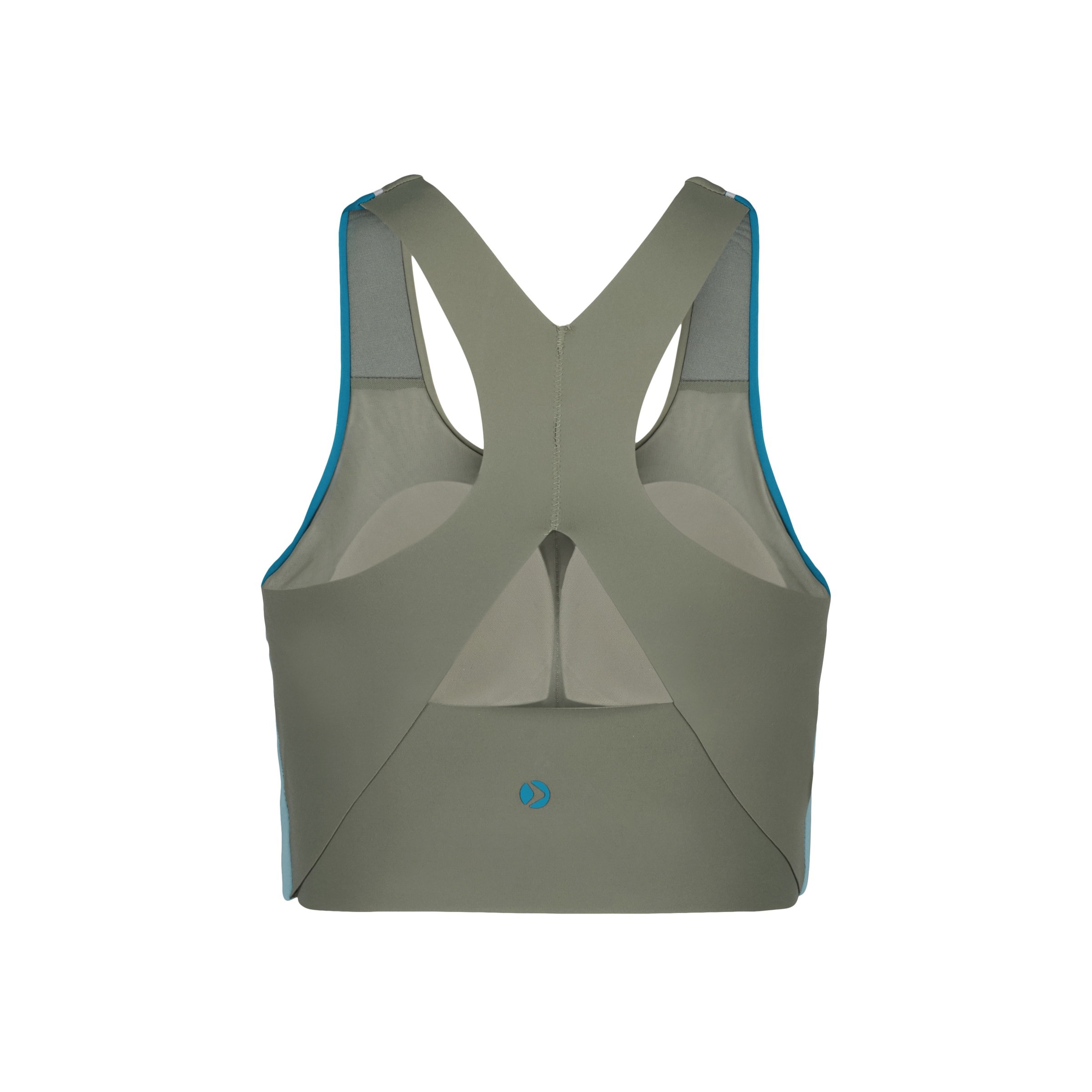 Top de Compressão de Training de Mulher Musgo-5