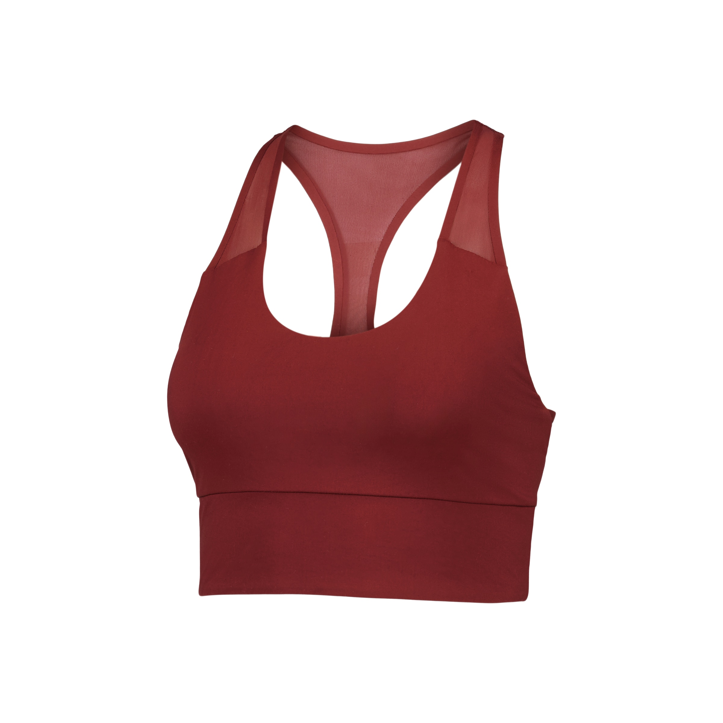 Top de Yoga de Mulher Terracota-4