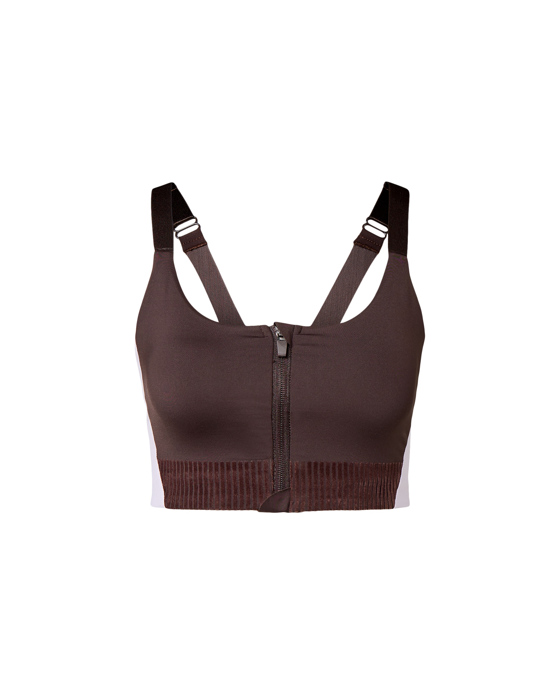 Top con cremallera training de mujer Boomerang - Negro Negro-4