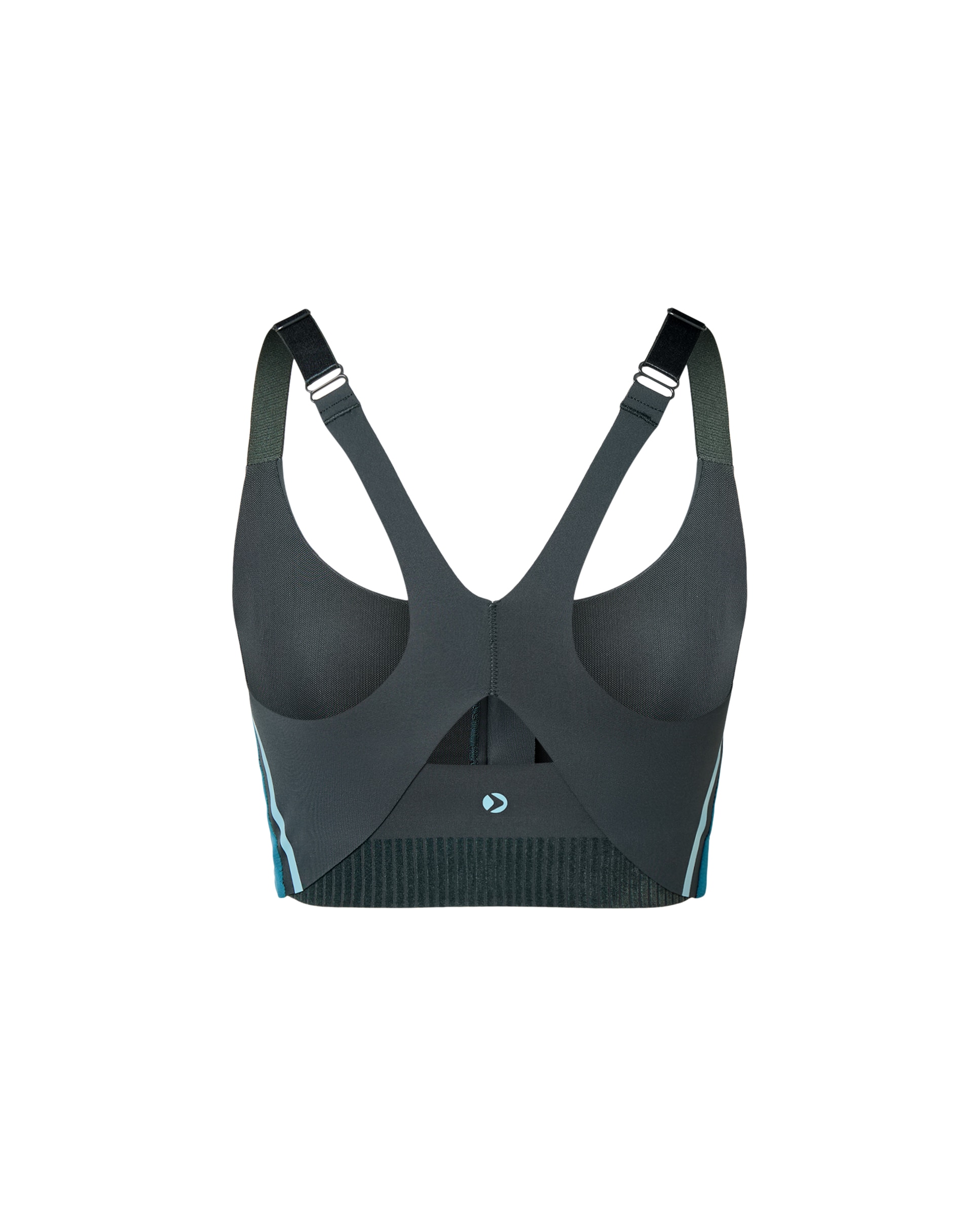 Top con cremallera training de mujer Boomerang - 530 Verde oscuro 530 Verde oscuro-5