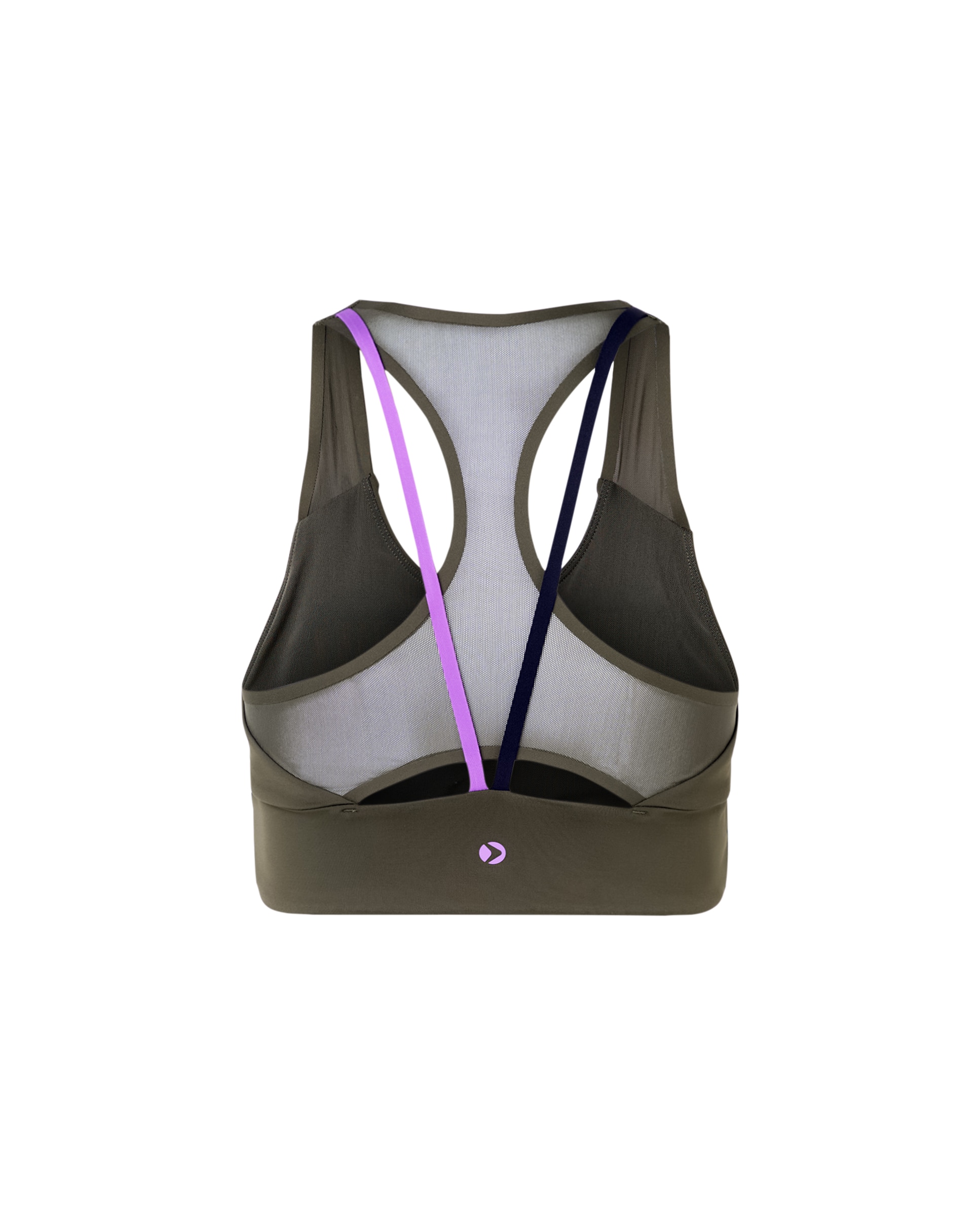 Top de Training de Mulher com Mesh 580 Musgo-6
