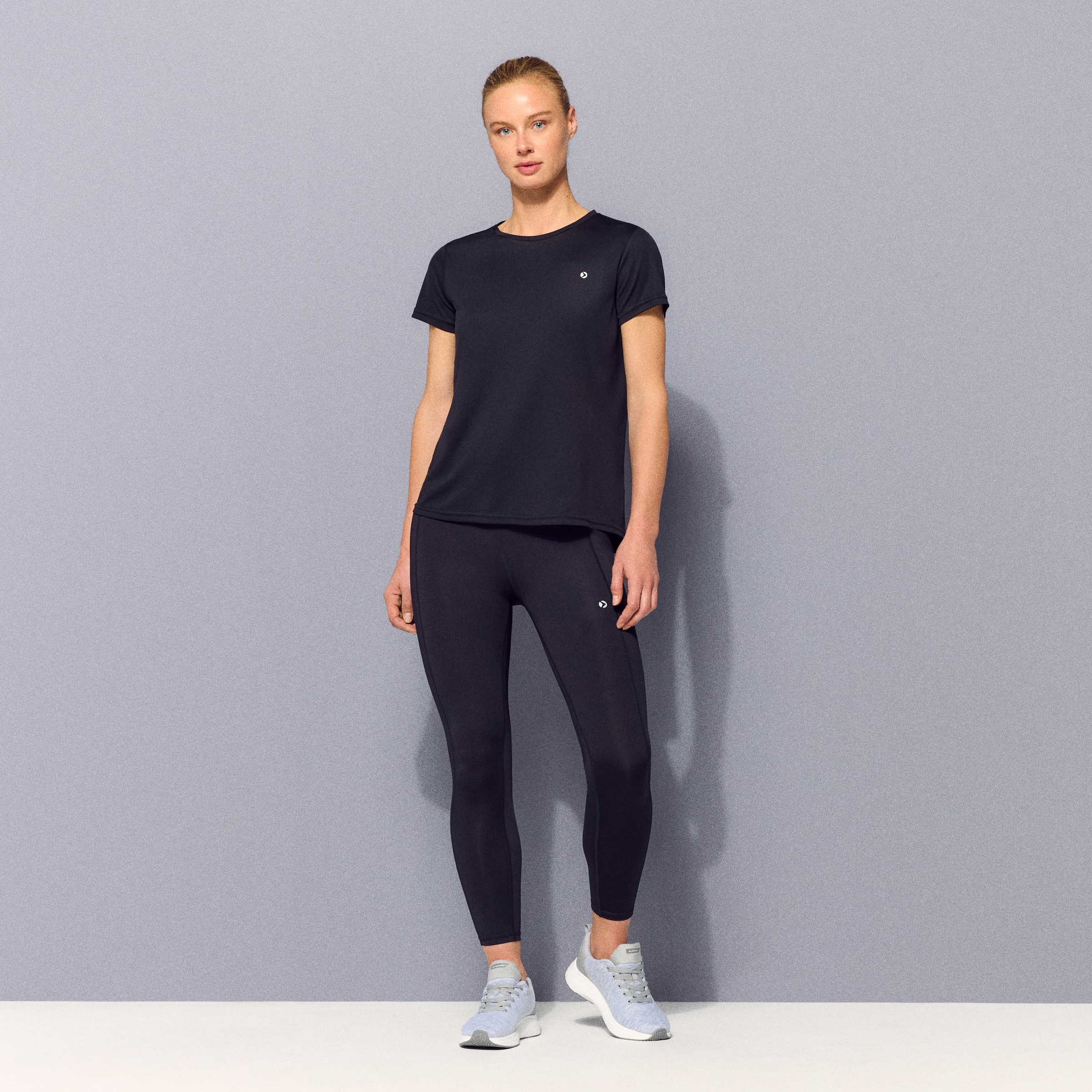 Camiseta de running de mujer Boomerang - Negro Negro-2