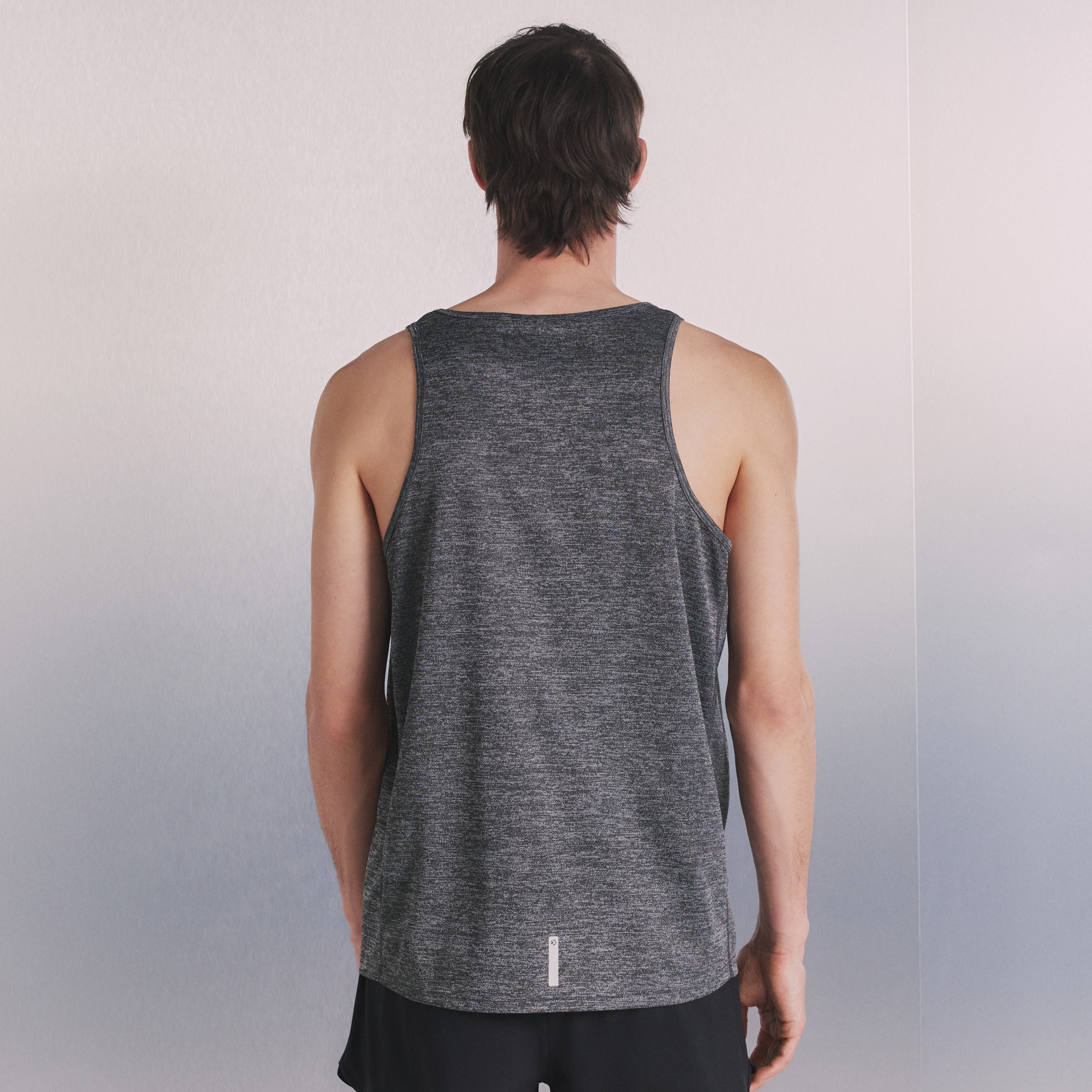 Camiseta de running de hombre Boomerang - Gris Gris-3