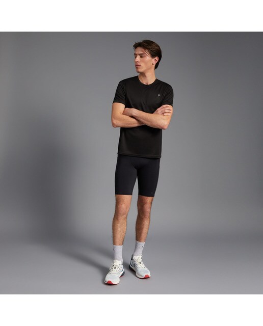 Camiseta de running de hombre Boomerang - Negro Negro-2