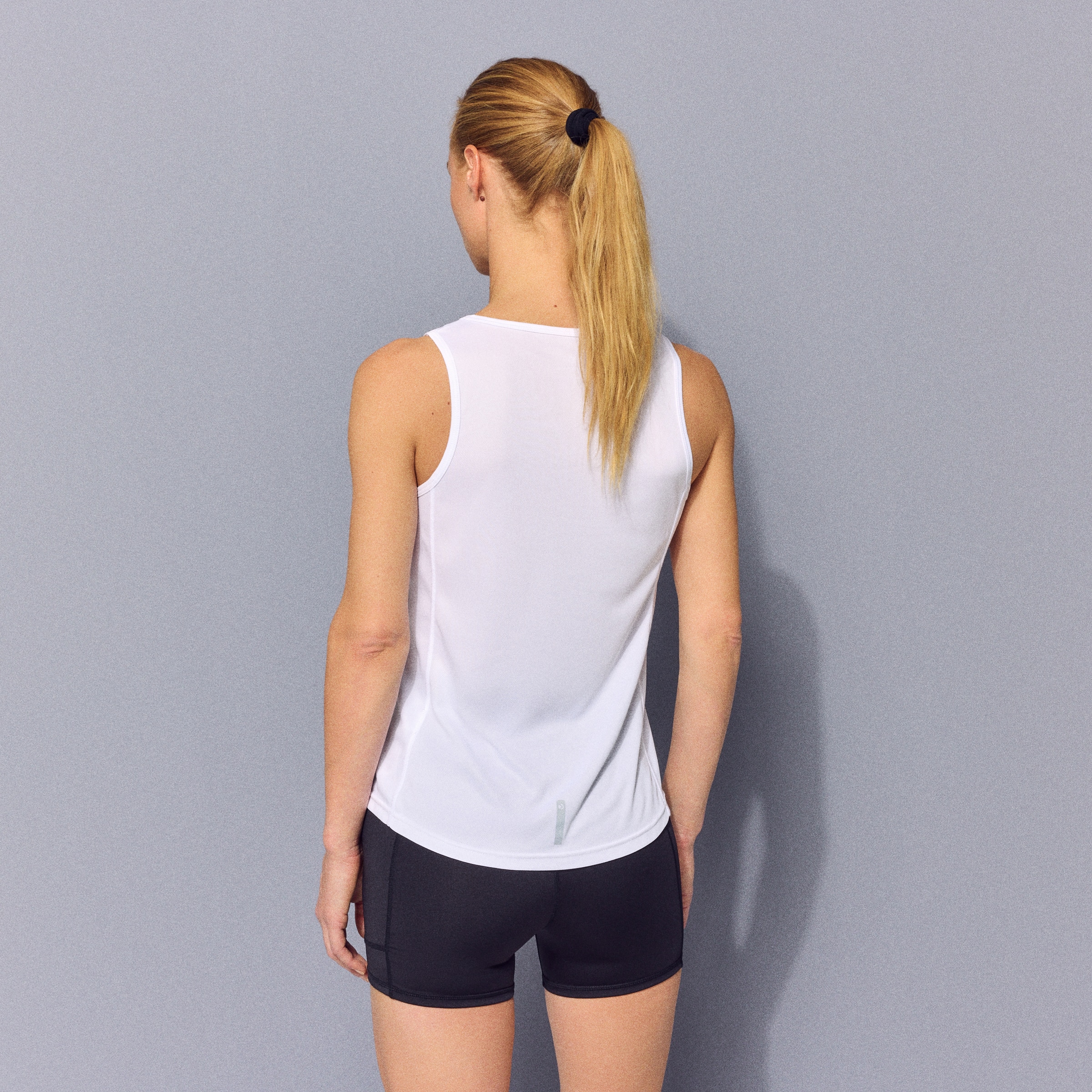 Tank de running de mujer Boomerang - Blanco Blanco-3