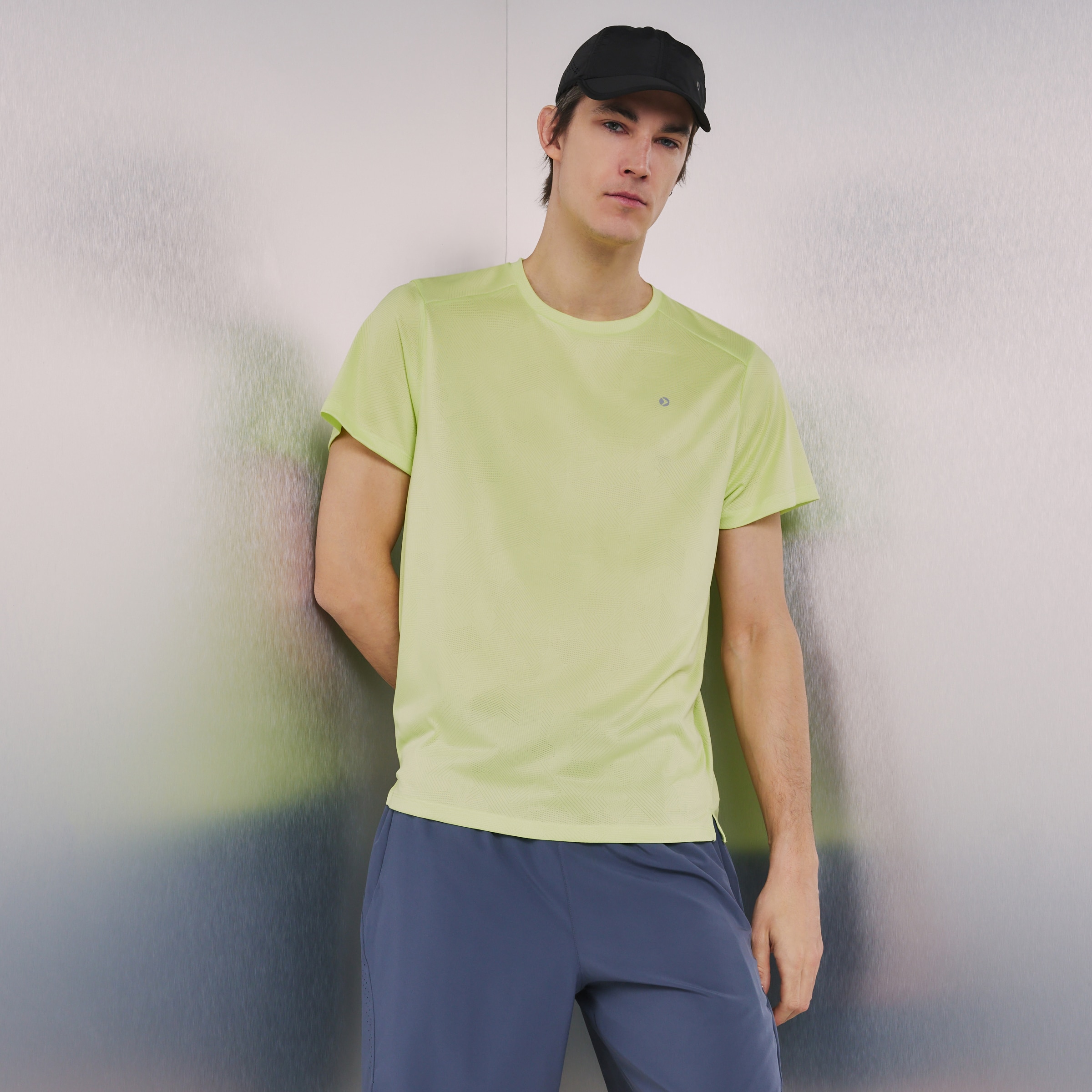 T-shirt de Running de Homem Lima-1