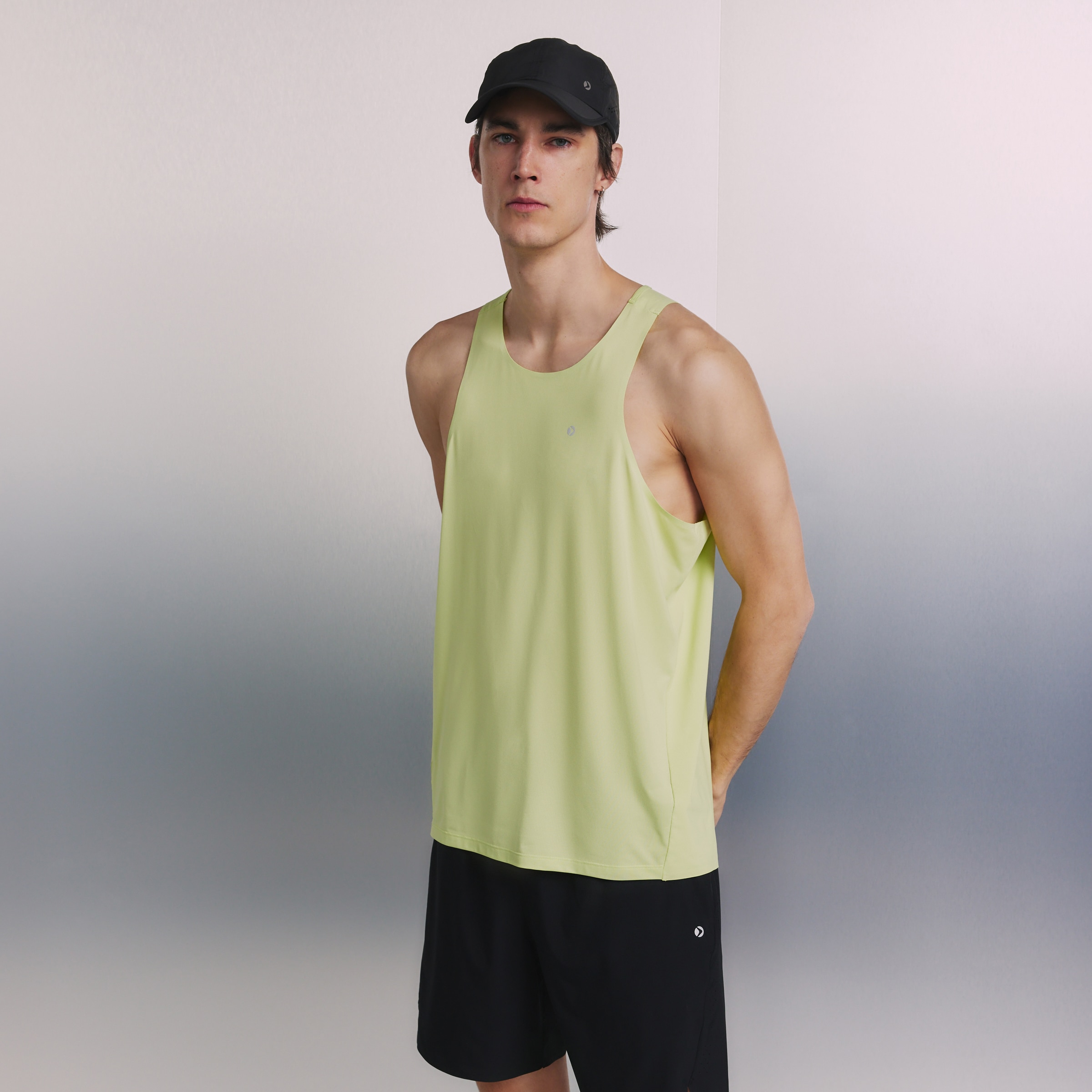 T-shirt de Running de Homem Lima-1